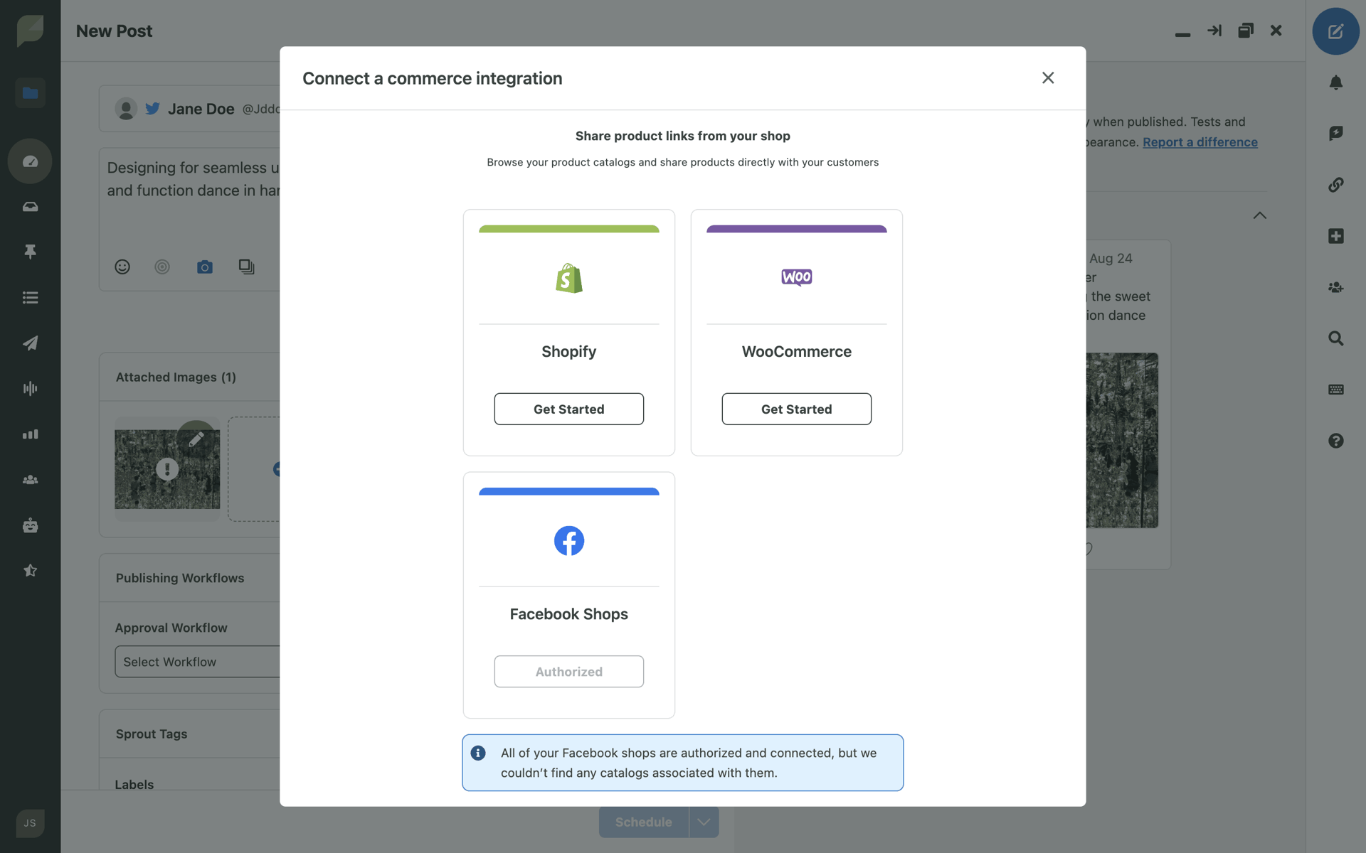Sprout Social Web Business interface screenshot 20