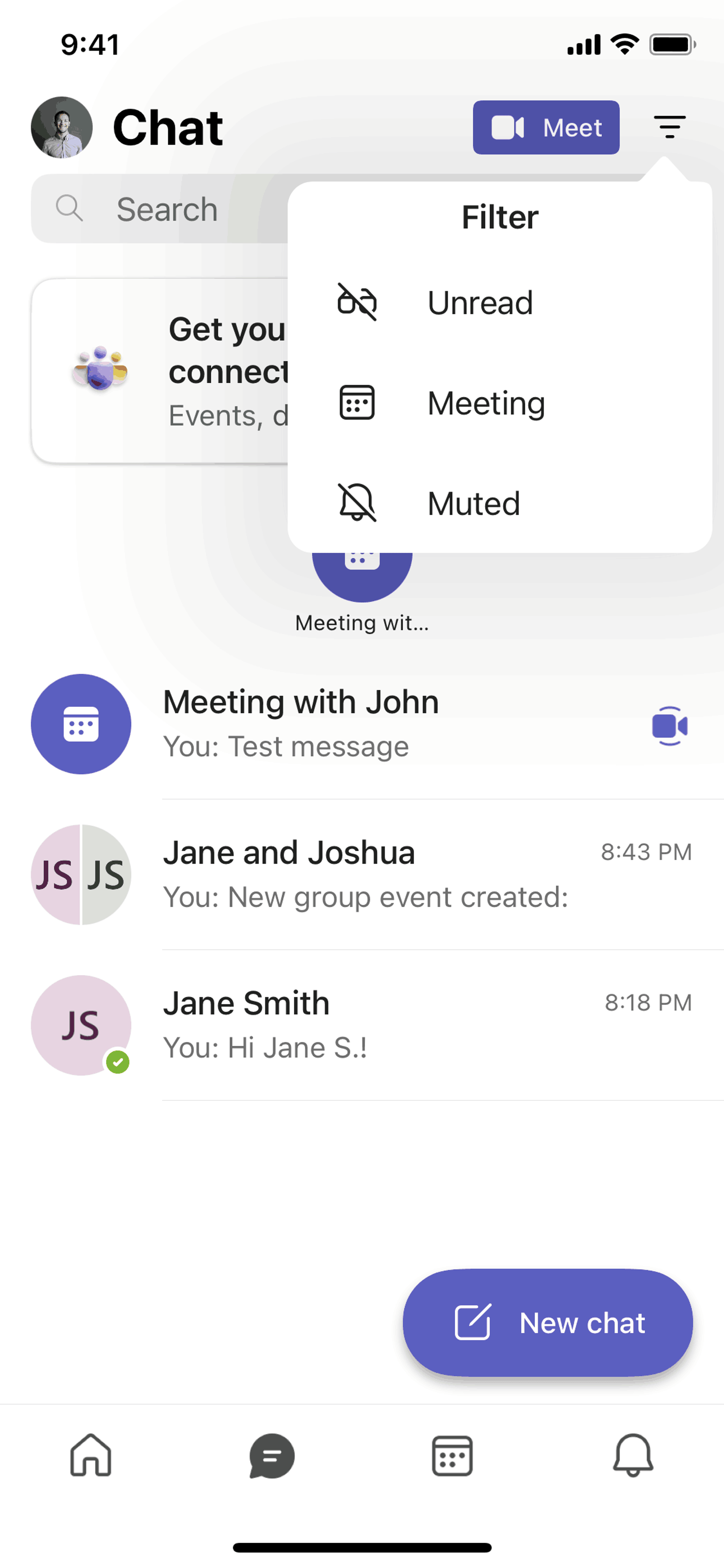 Microsoft Teams iOS Business interface screenshot 11