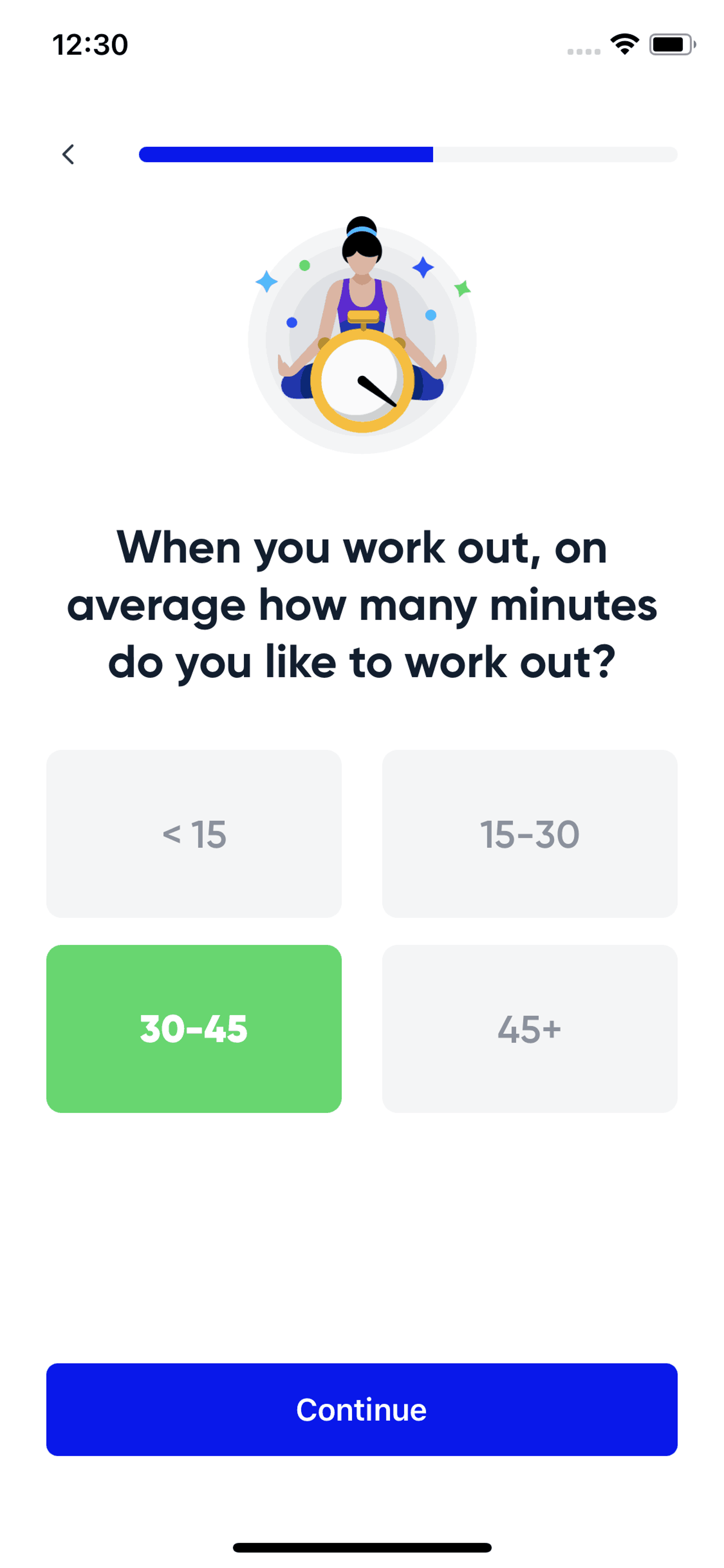 Aaptiv iOS Health & Fitness interface screenshot 14