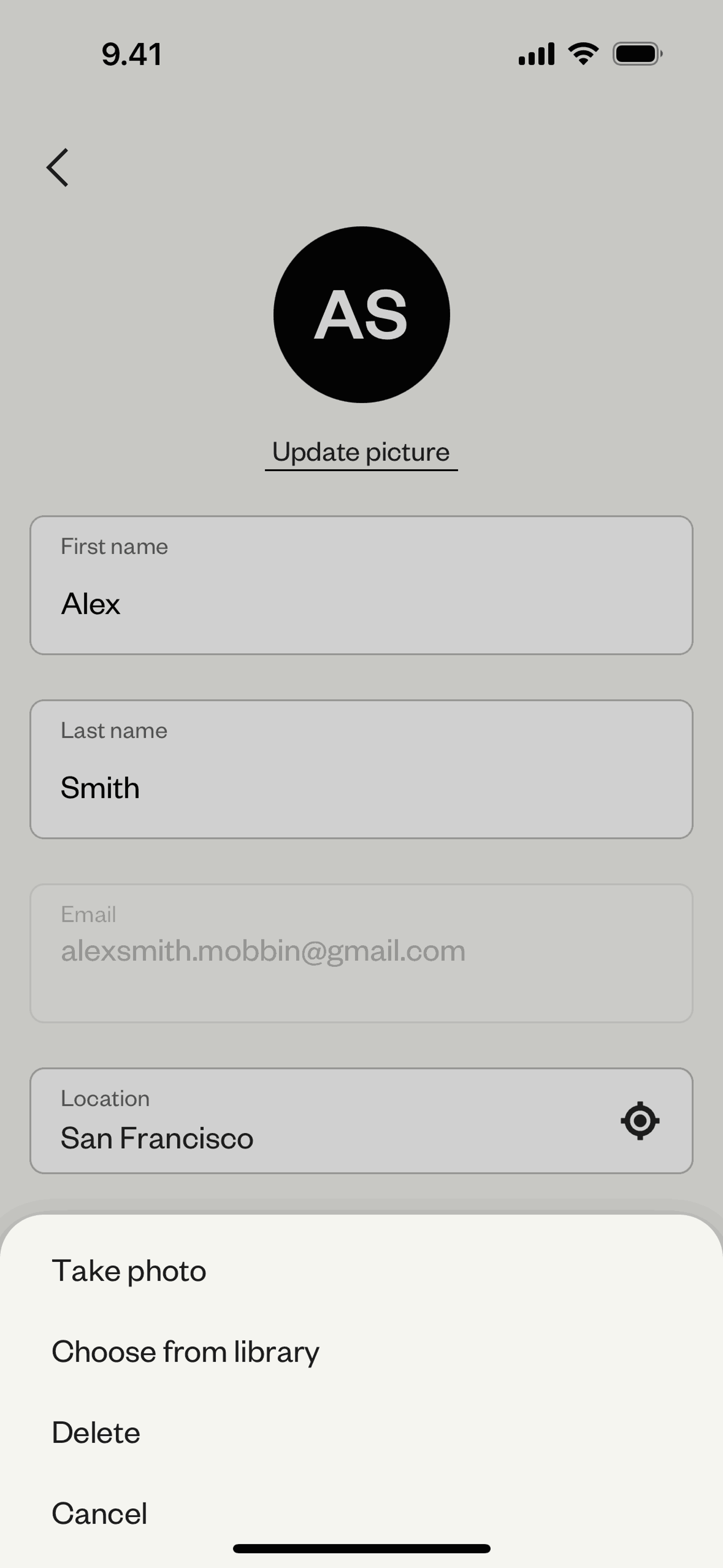Eventbrite iOS Entertainment interface screenshot 4