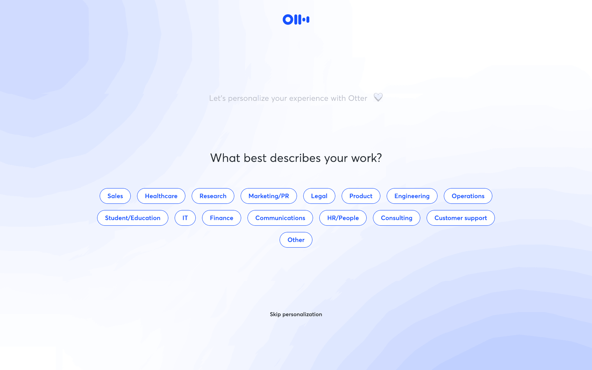 Otter.ai Web AI interface screenshot 17
