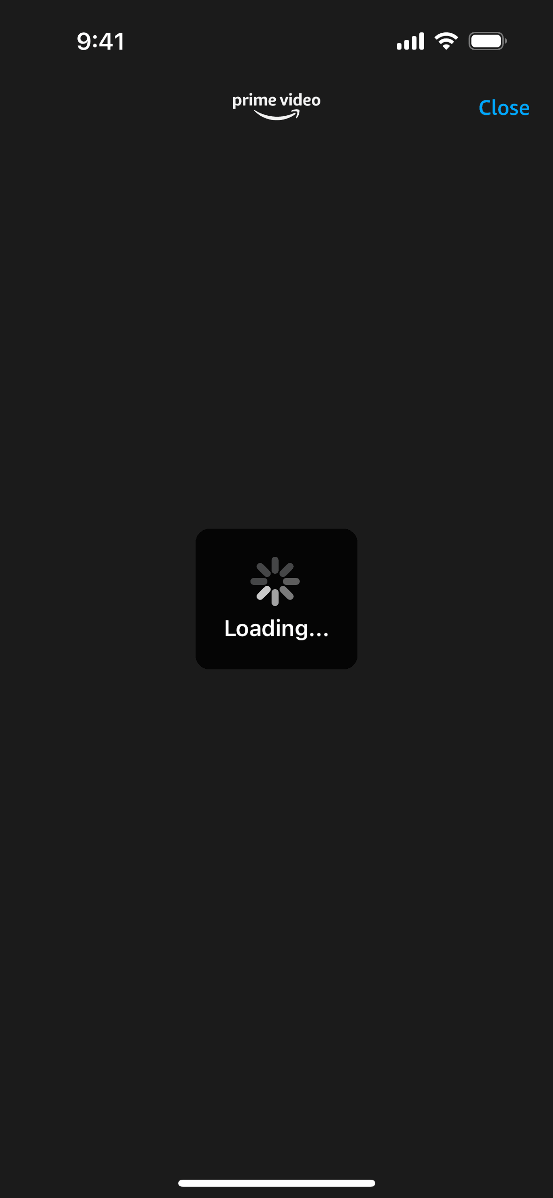 Prime Video iOS Entertainment interface screenshot 6