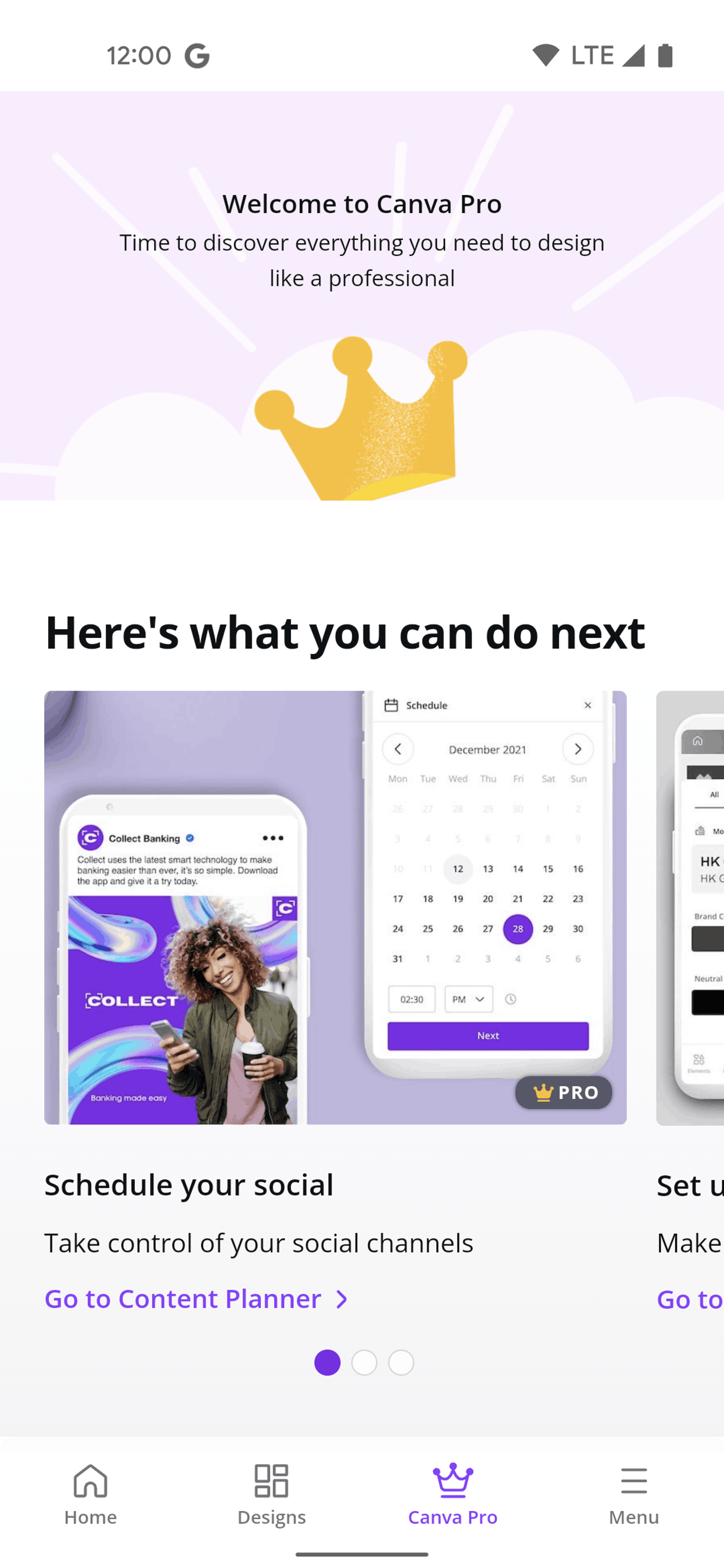 Canva Android Photo & Video interface screenshot 5