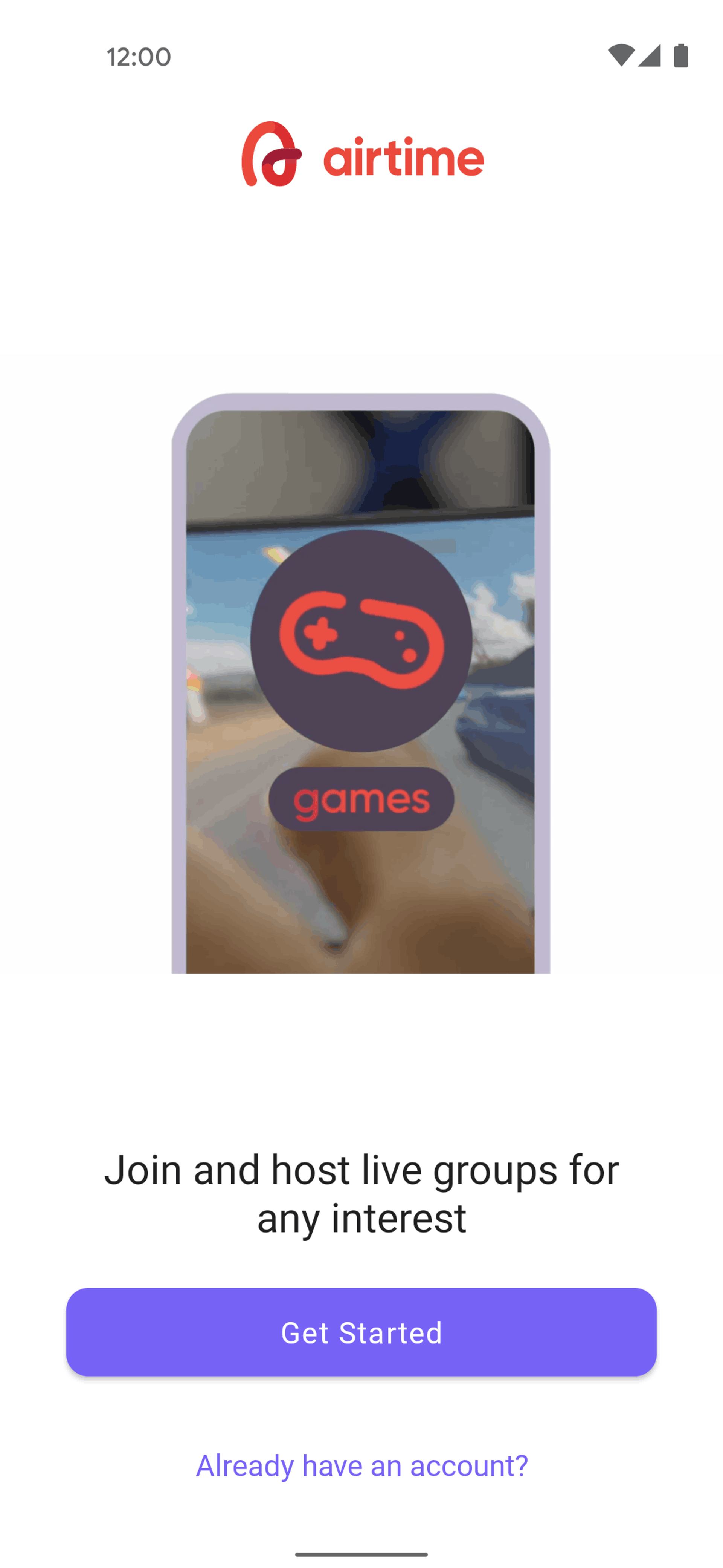 Airtime Android Social Networking interface screenshot 5