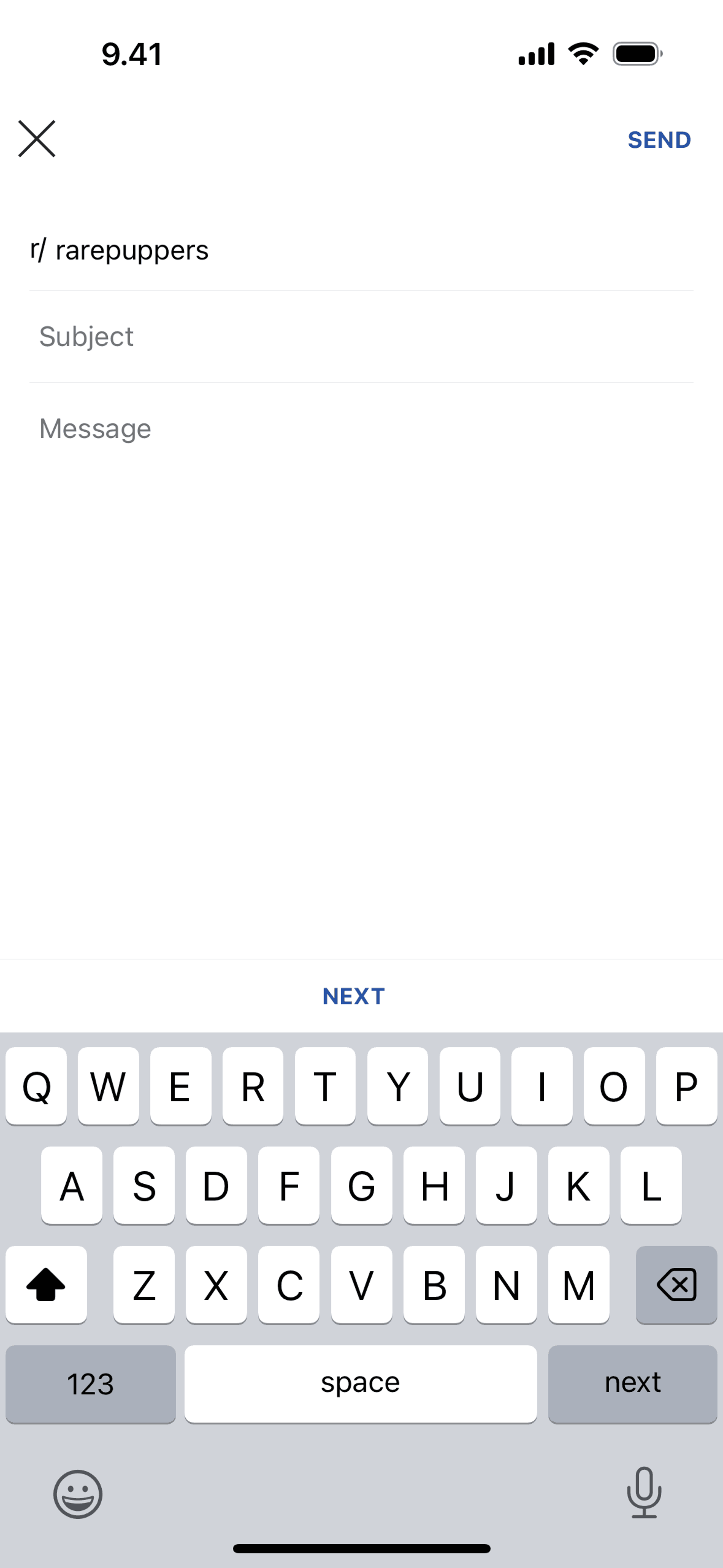 Reddit iOS Social Networking interface screenshot 14