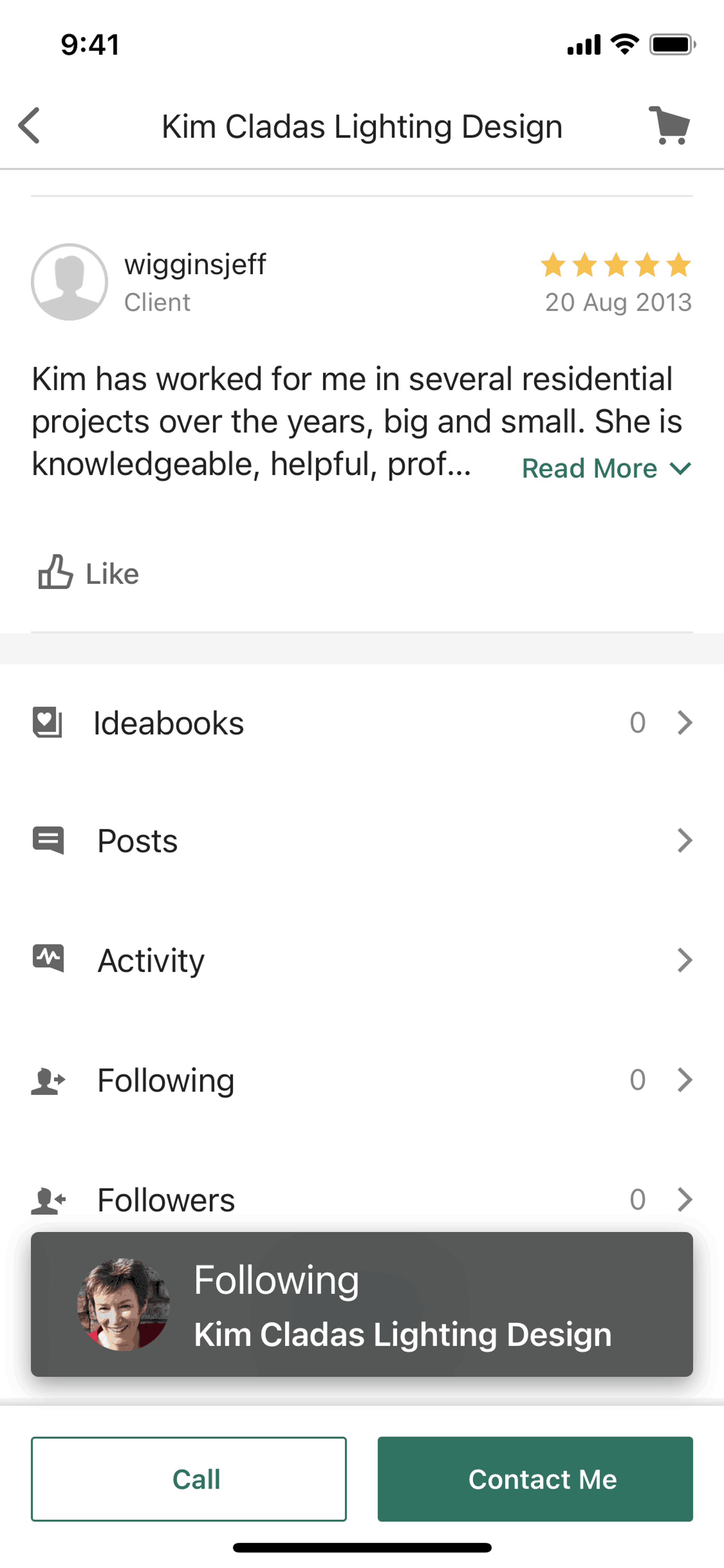 Houzz iOS Real Estate interface screenshot 15