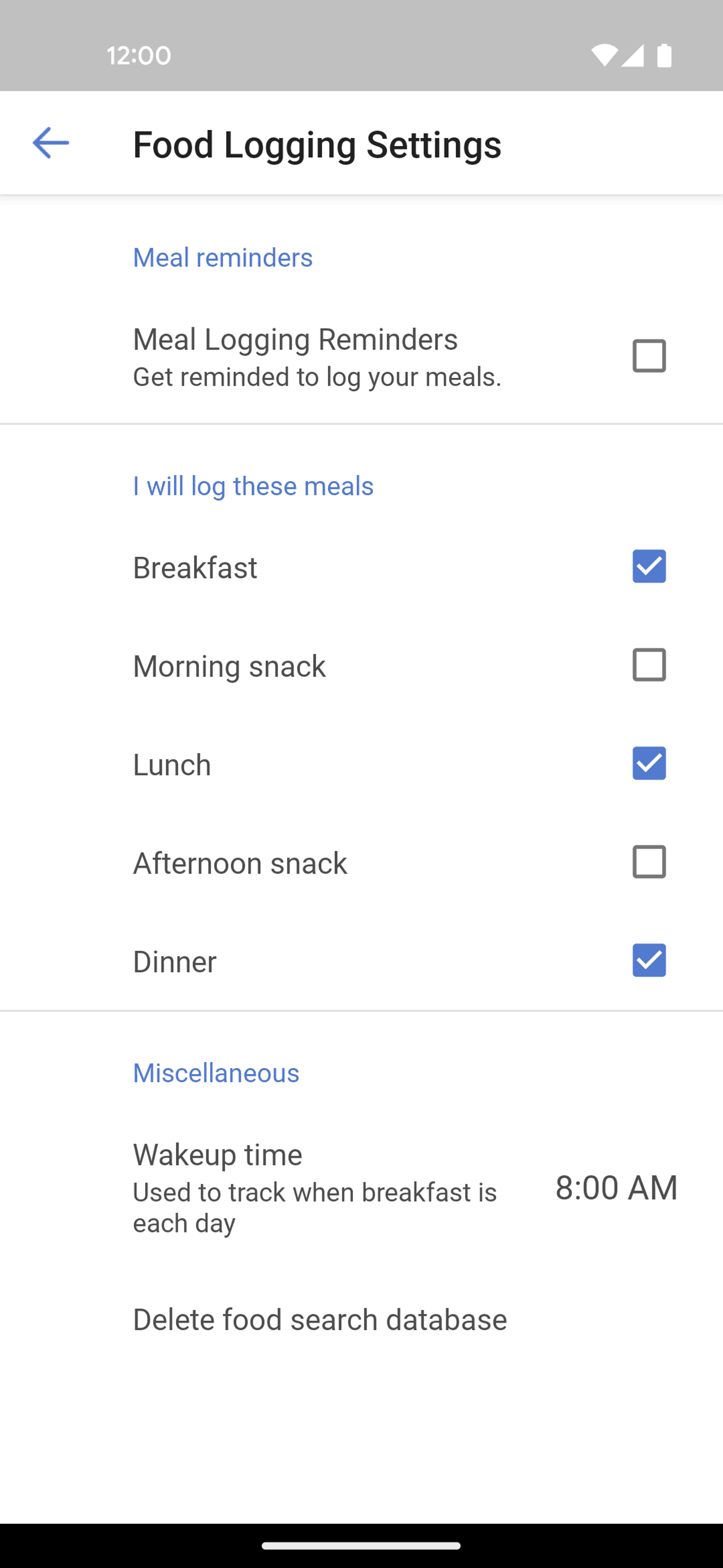 Noom Android Health & Fitness interface screenshot 13