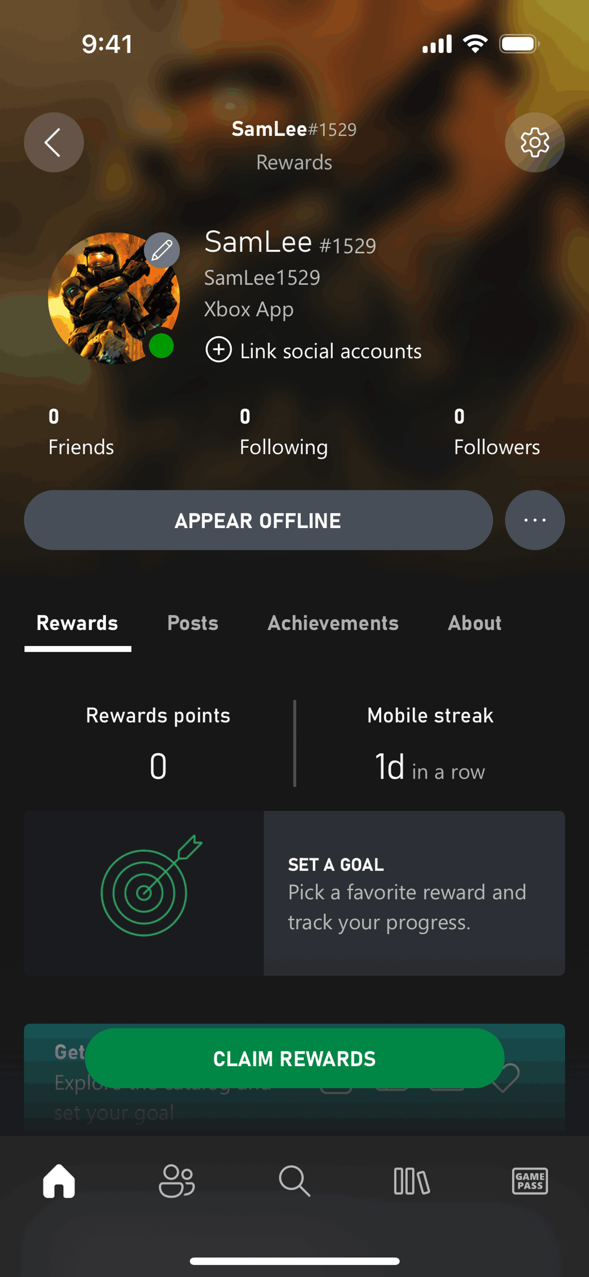 Xbox iOS Entertainment interface screenshot 22