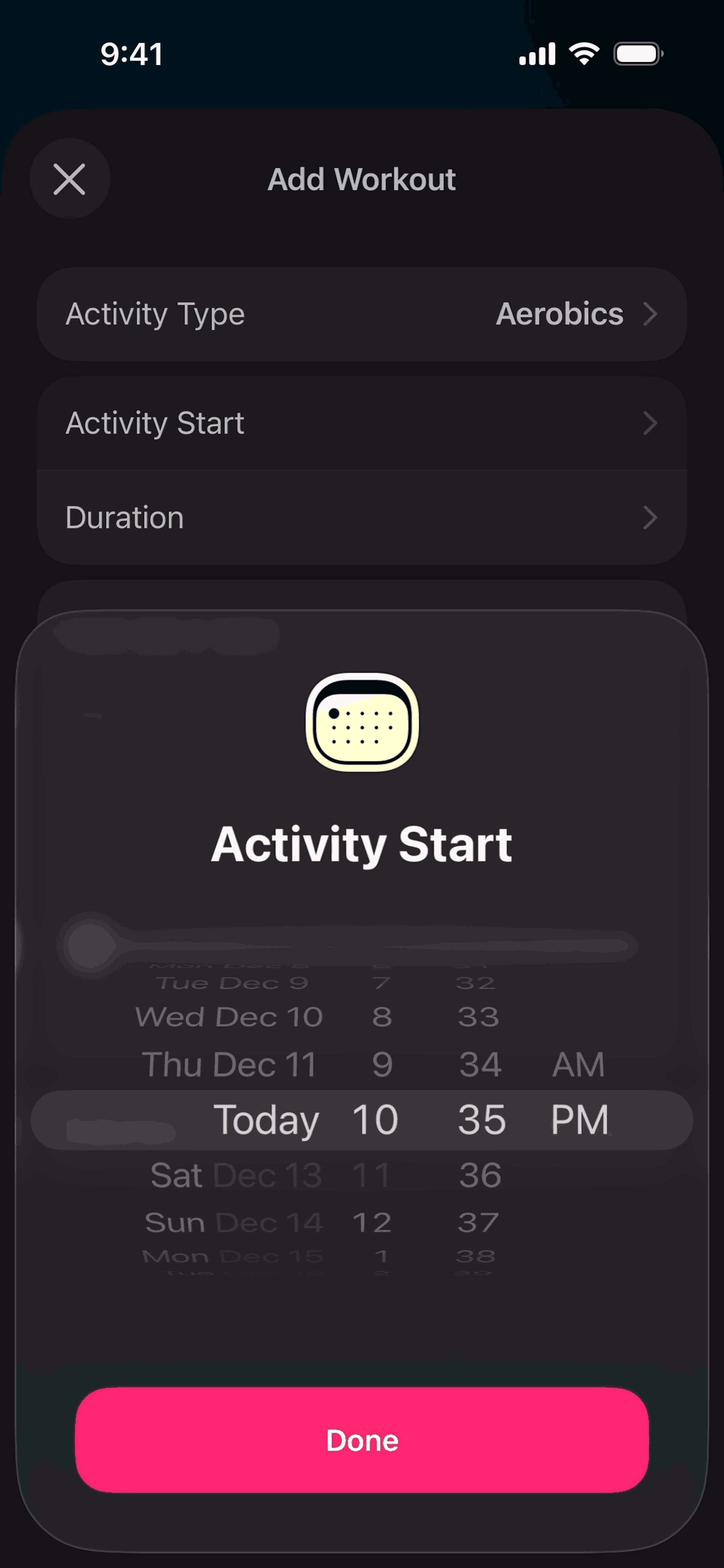 Athlete tracker