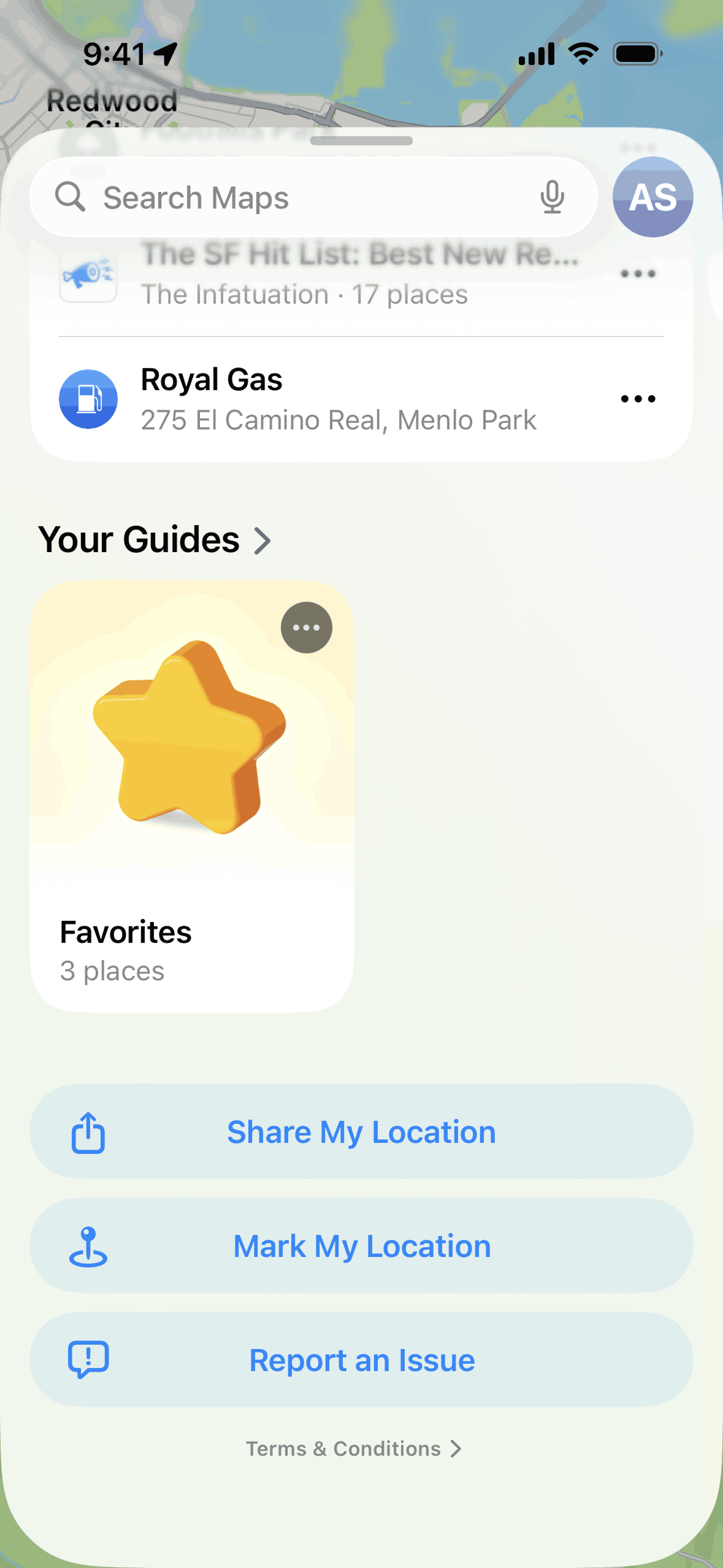 Maps & Navigation app screen 4