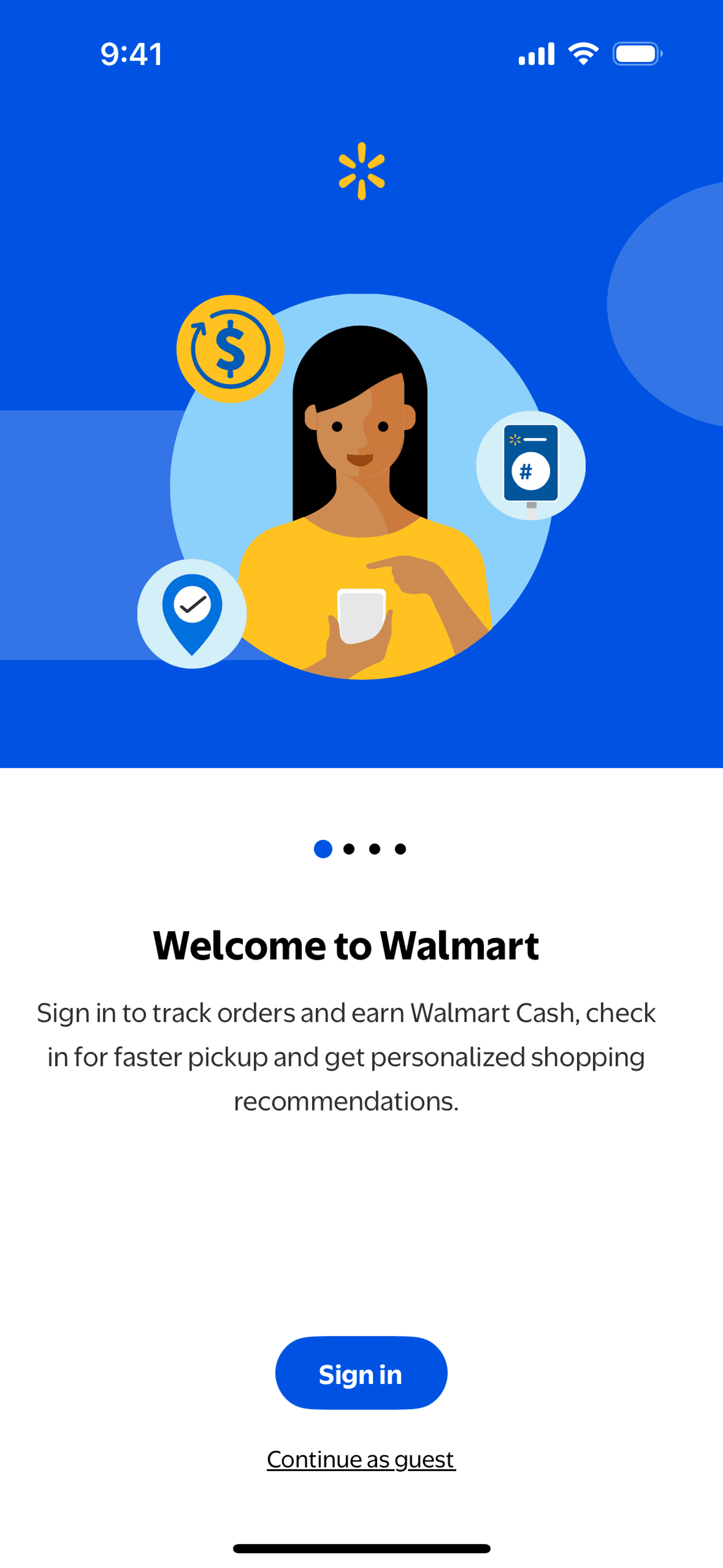 Walmart iOS Shopping interface screenshot 4