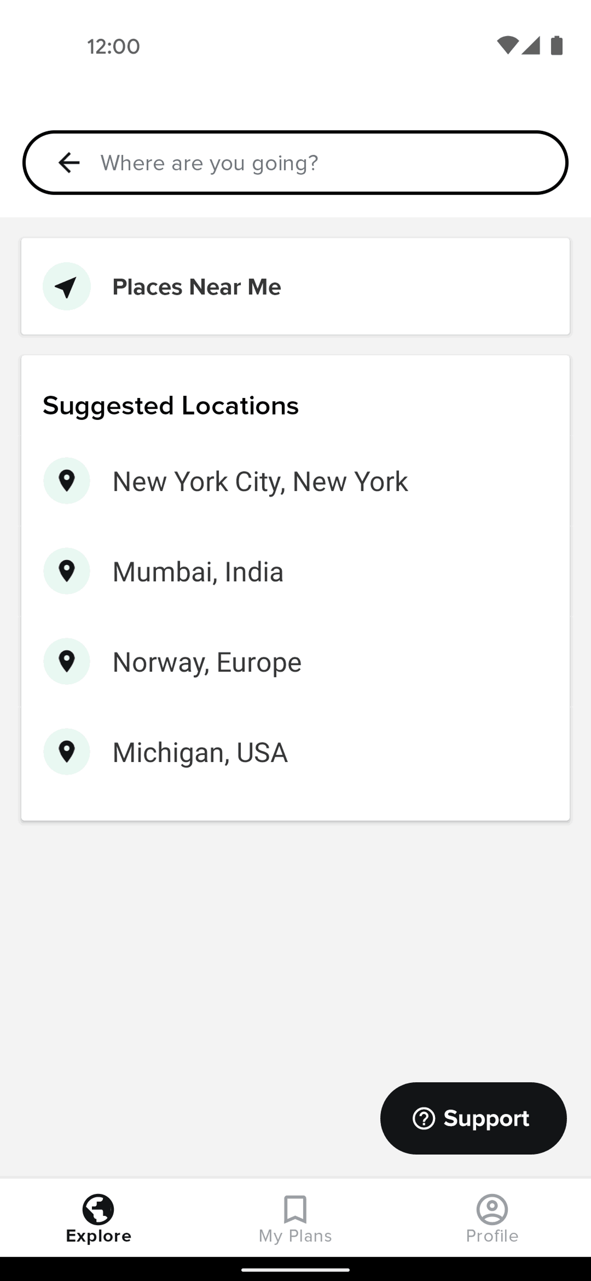 Culture Trip Android Travel & Transportation interface screenshot 7