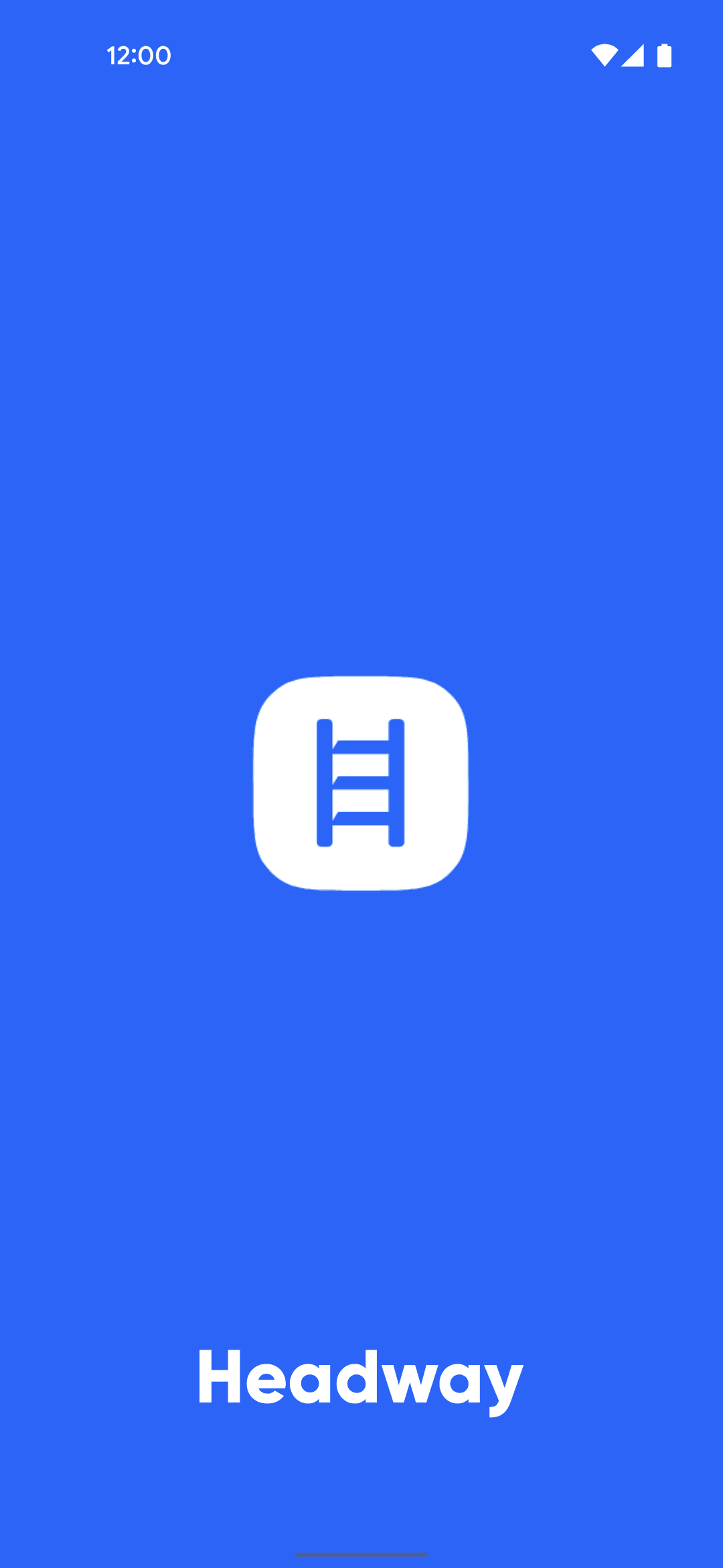 Headway Android Education interface screenshot 1