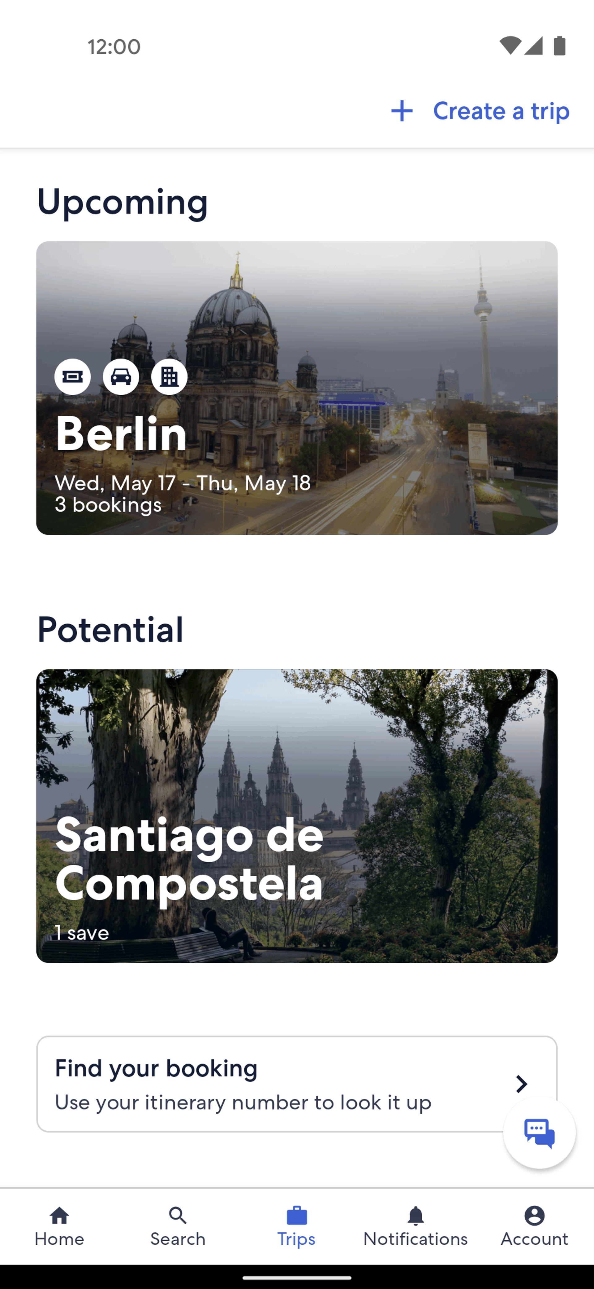 Expedia Android Travel & Transportation interface screenshot 16