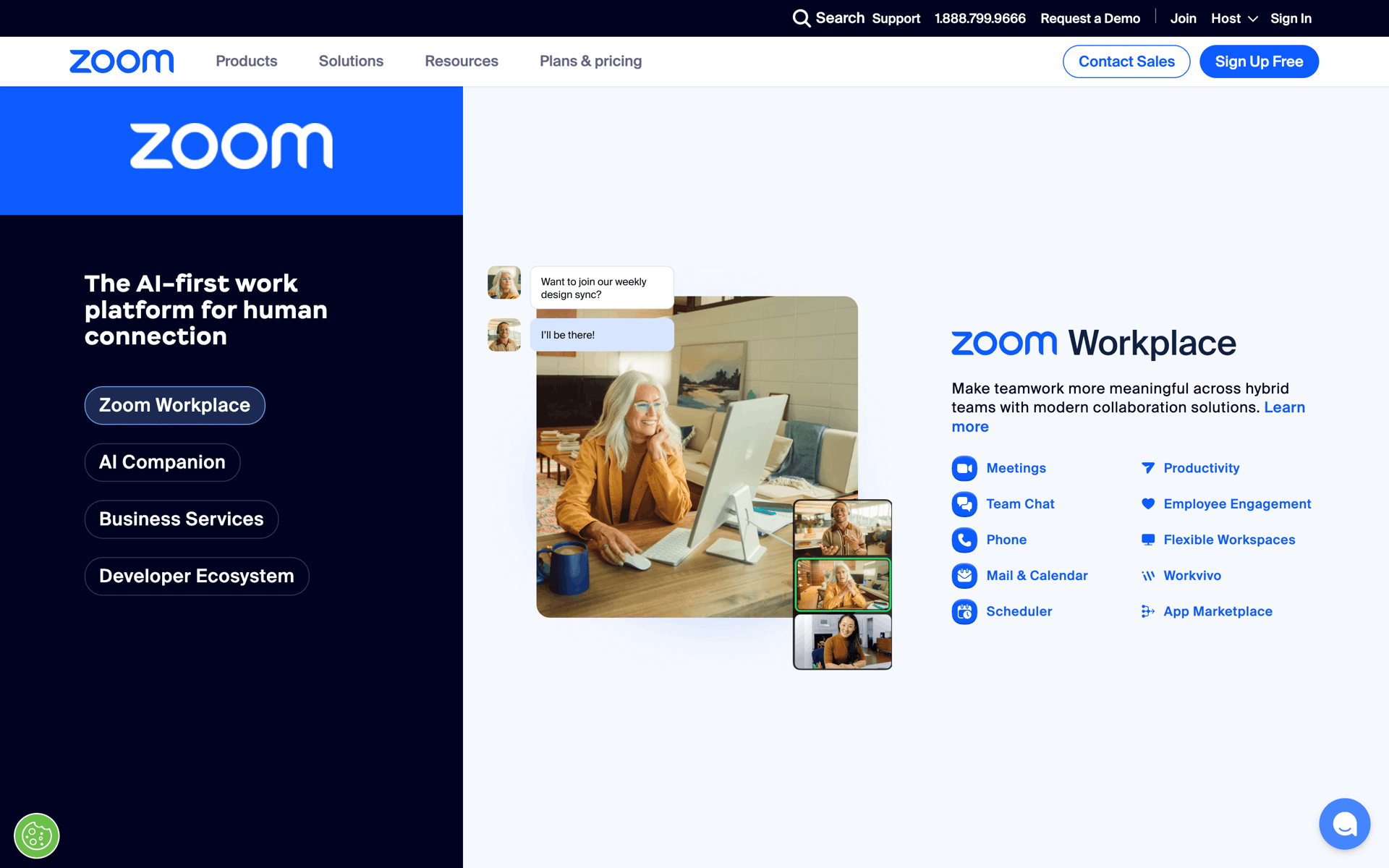 Zoom Web Business interface screenshot 22