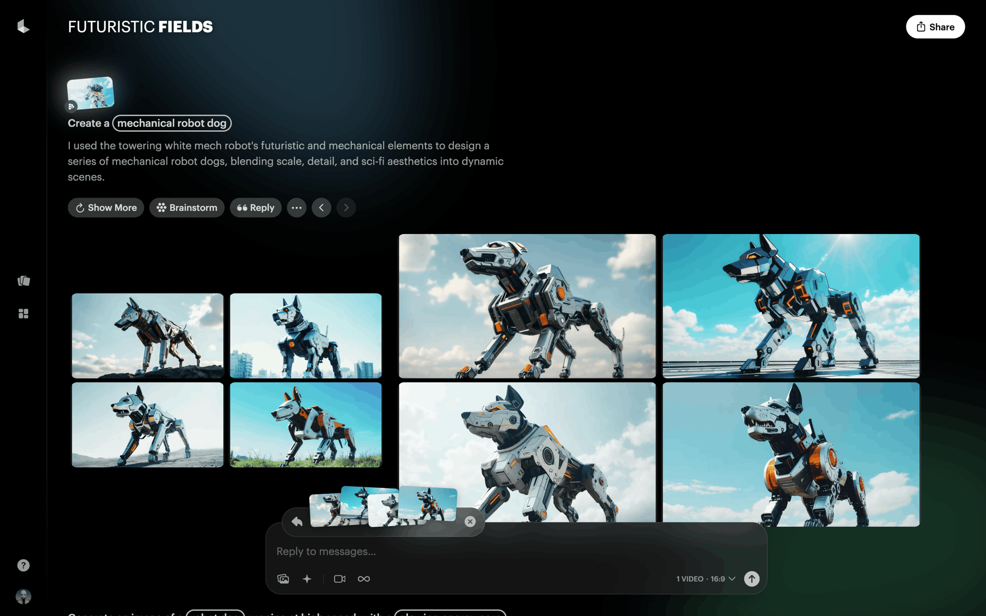 Luma AI Web Photo & Video interface screenshot 14