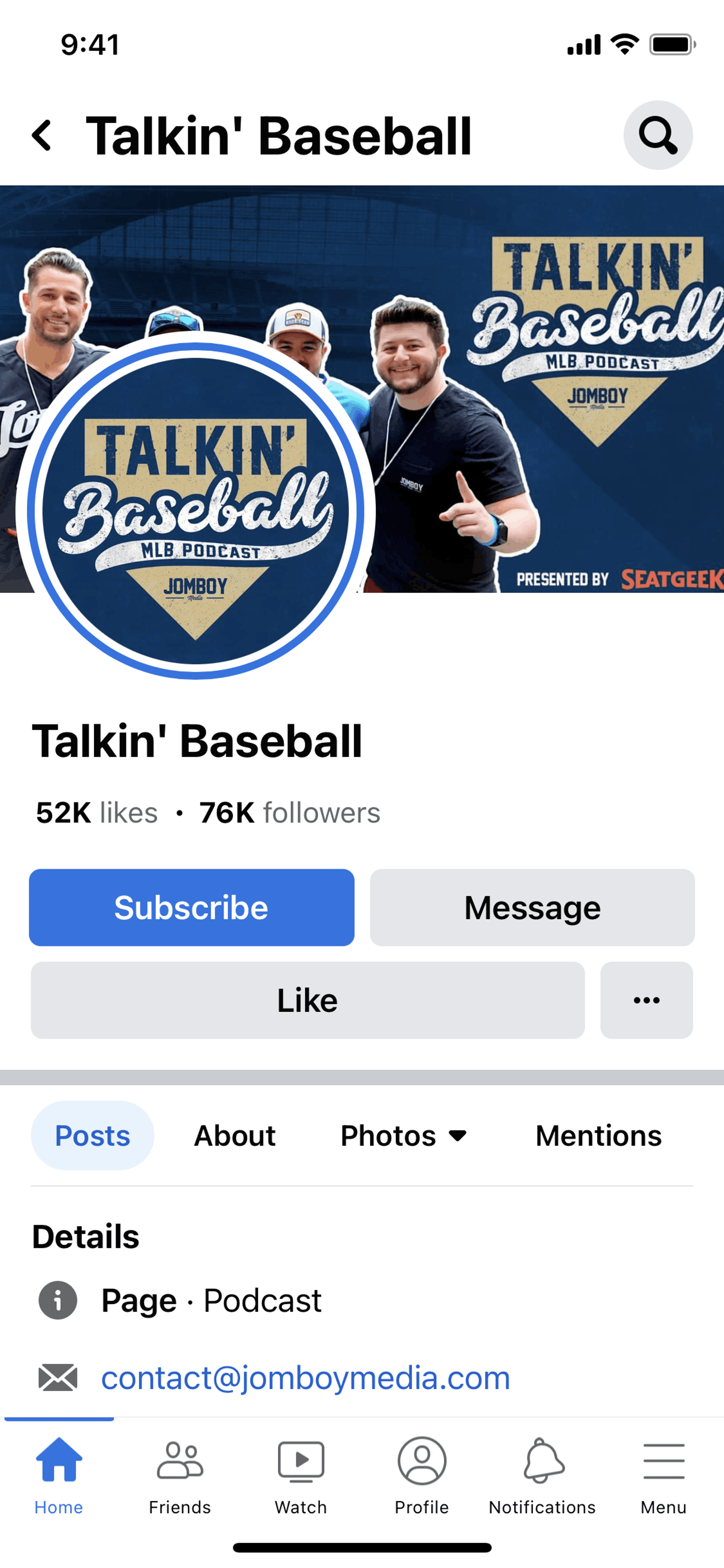 Facebook iOS Social Networking interface screenshot 11