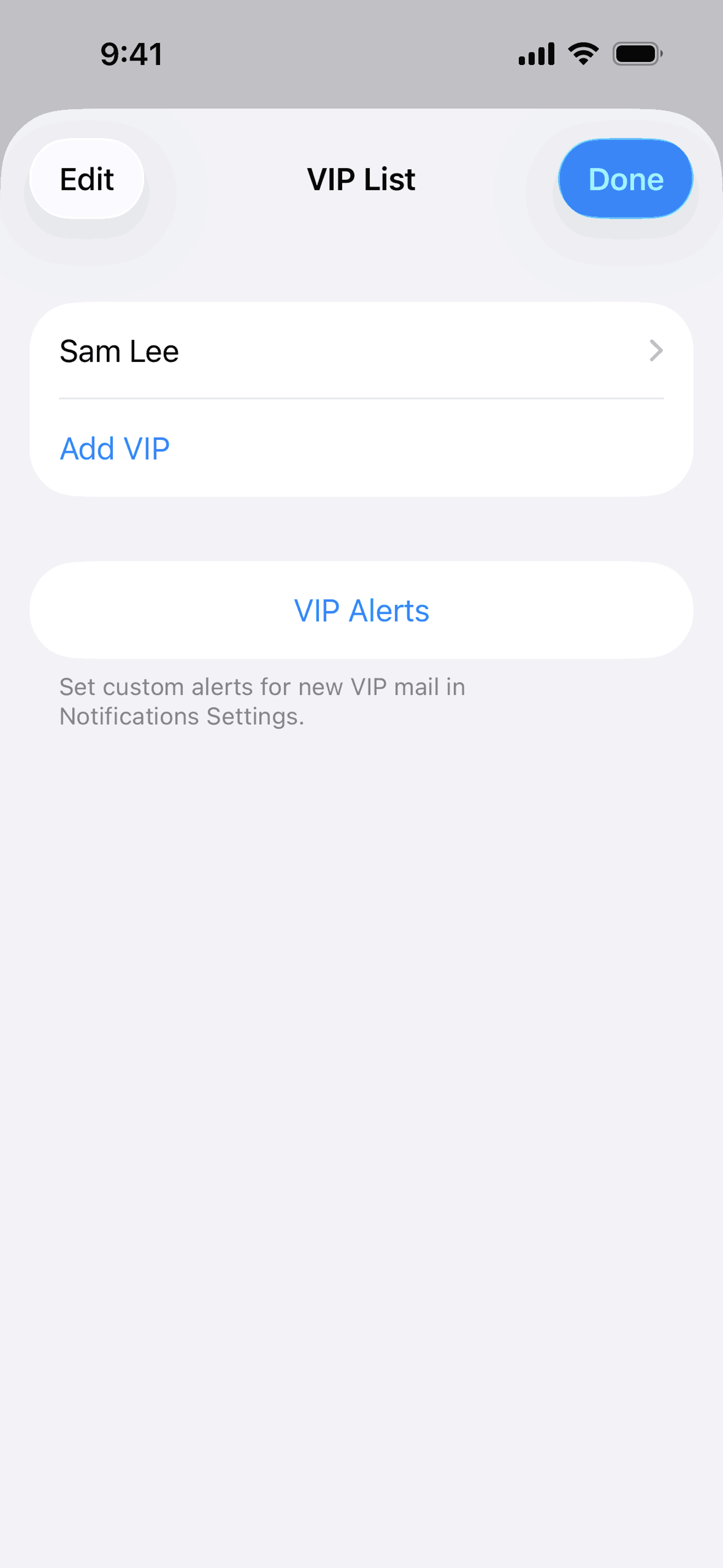 Apple Mail iOS Productivity interface screenshot 2