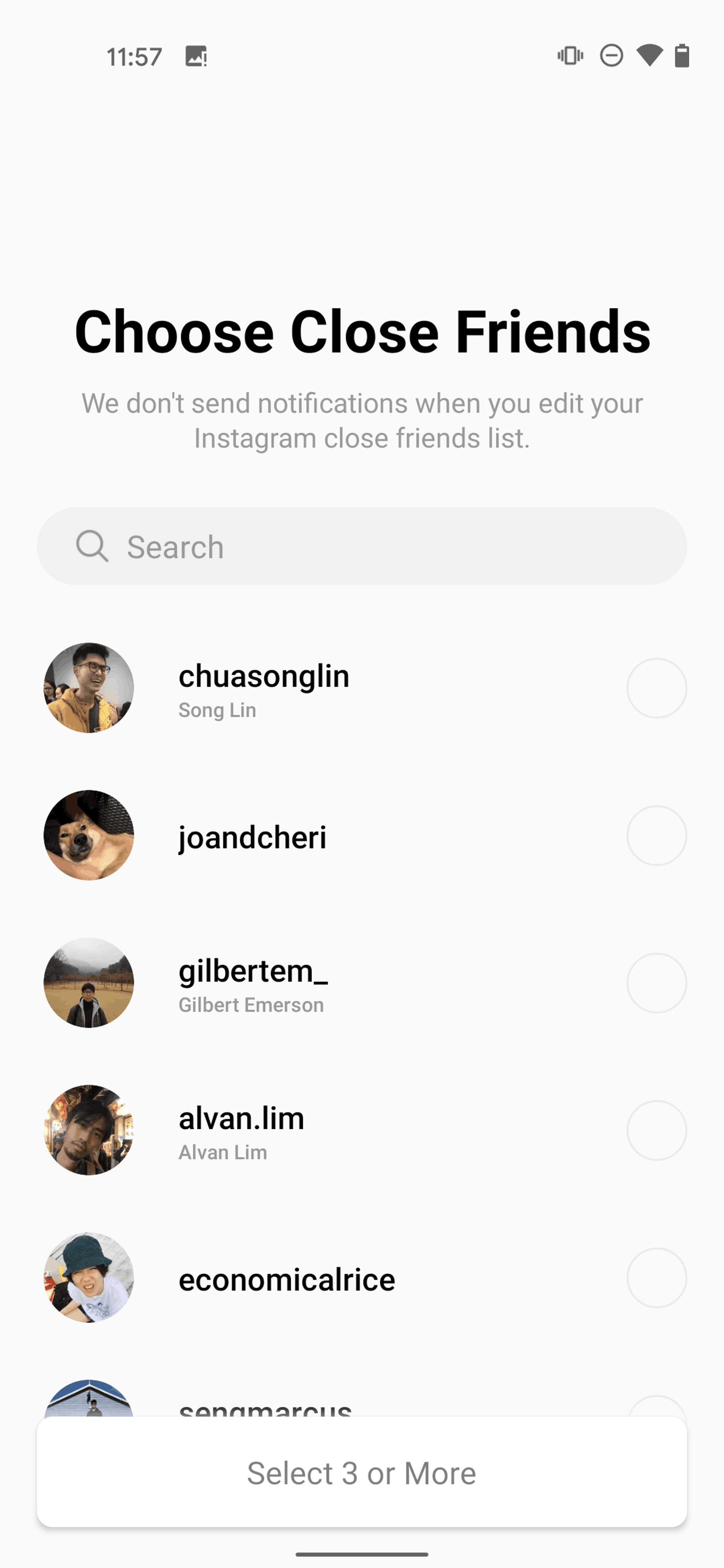 Threads Android Social Networking interface screenshot 10