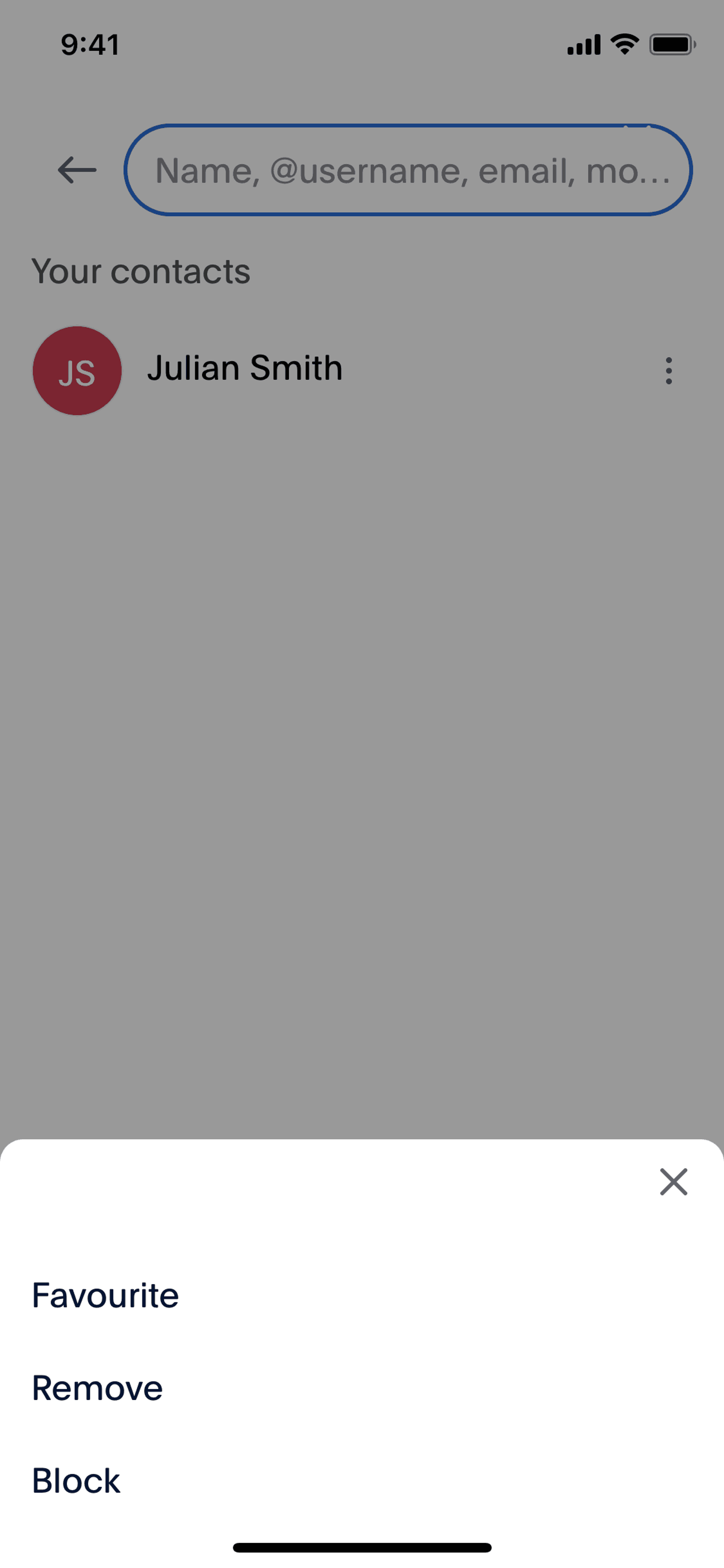 PayPal iOS Finance interface screenshot 3