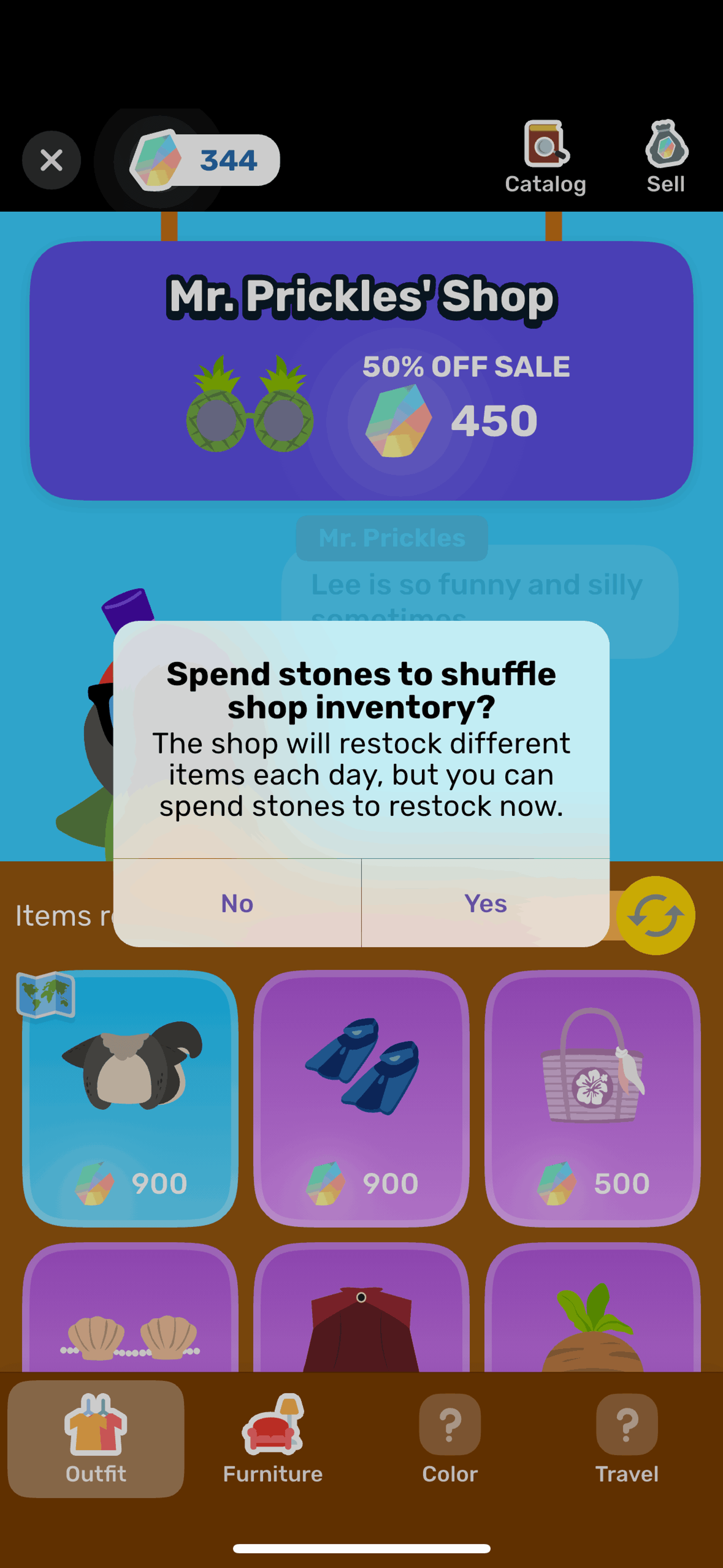 Finch iOS Health & Fitness interface screenshot 2