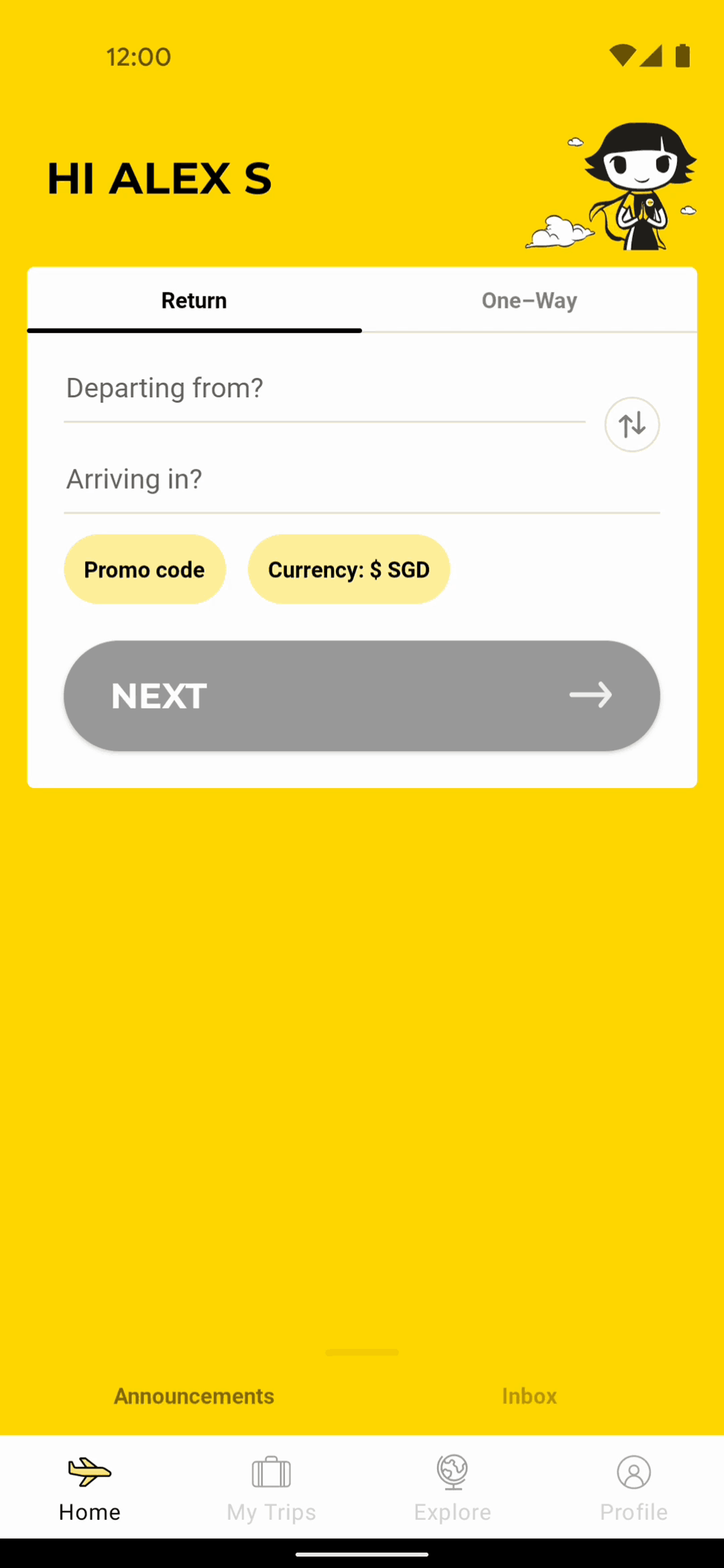 Scoot Android Travel & Transportation interface screenshot 2