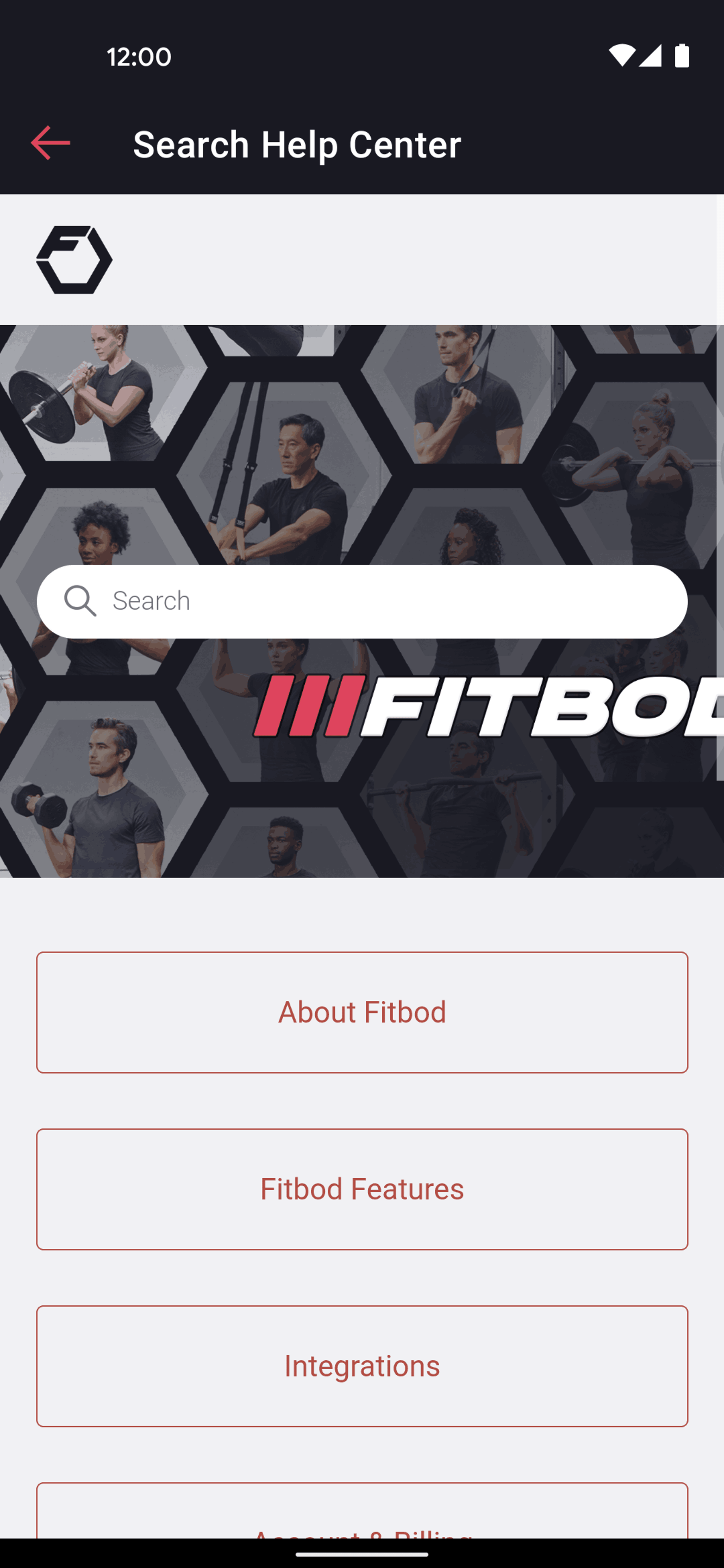 Fitbod Android Health & Fitness interface screenshot 21
