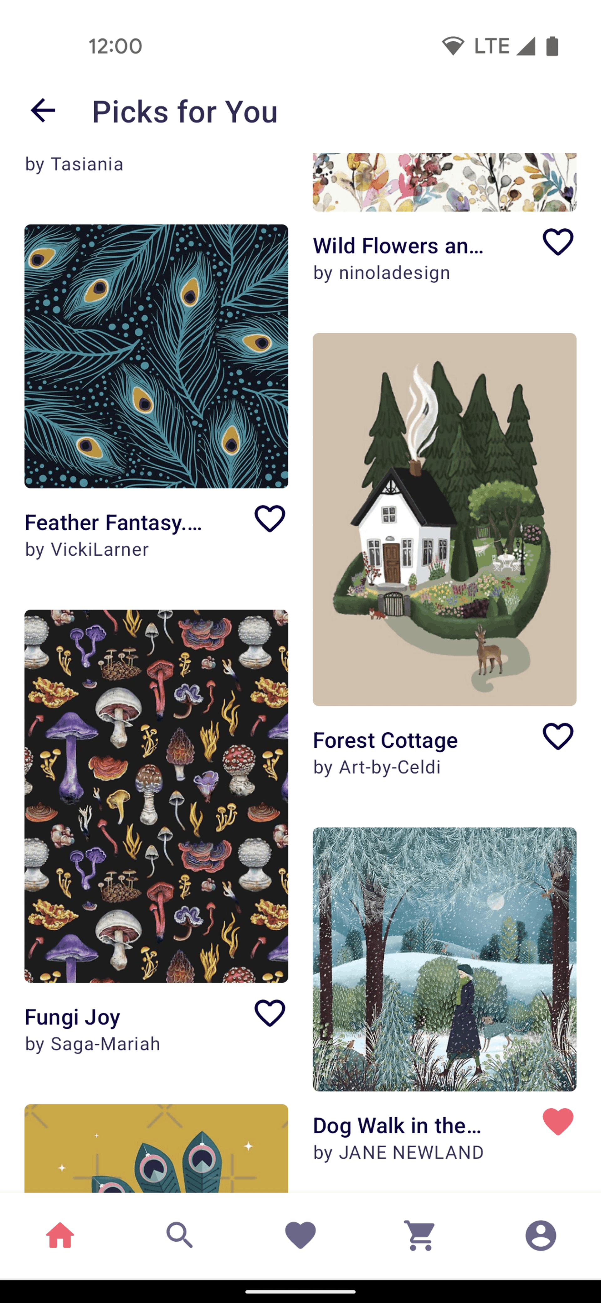 Redbubble Android Shopping interface screenshot 23