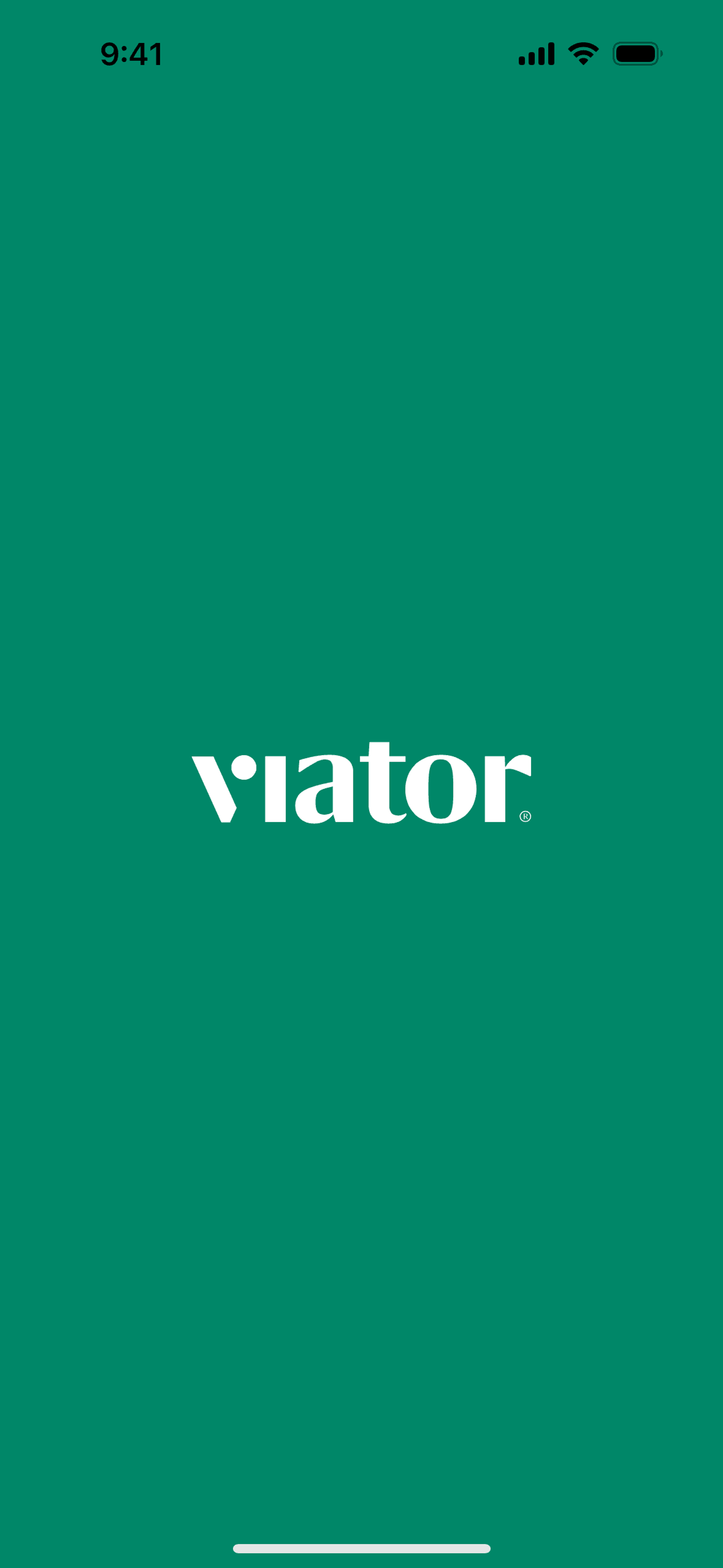 Viator iOS Travel & Transportation interface screenshot 1