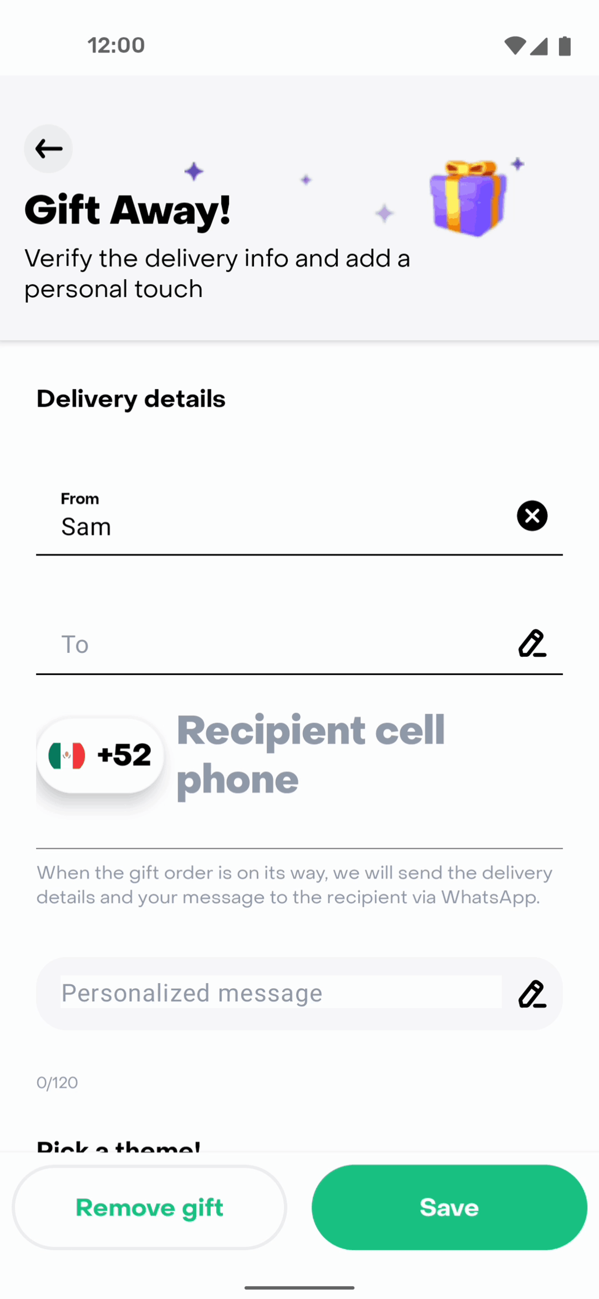 Rappi Android Food & Drink interface screenshot 20
