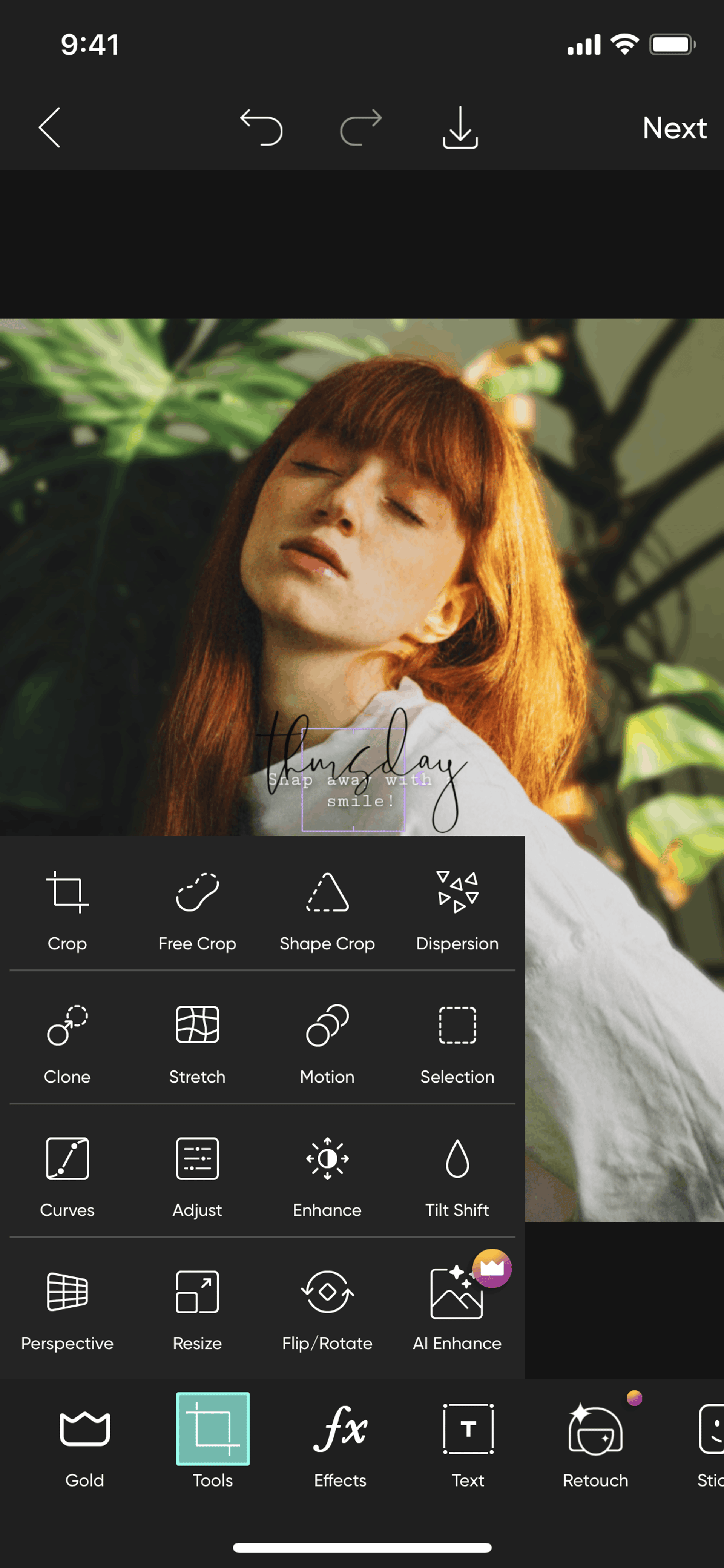 Picsart iOS Photo & Video interface screenshot 17