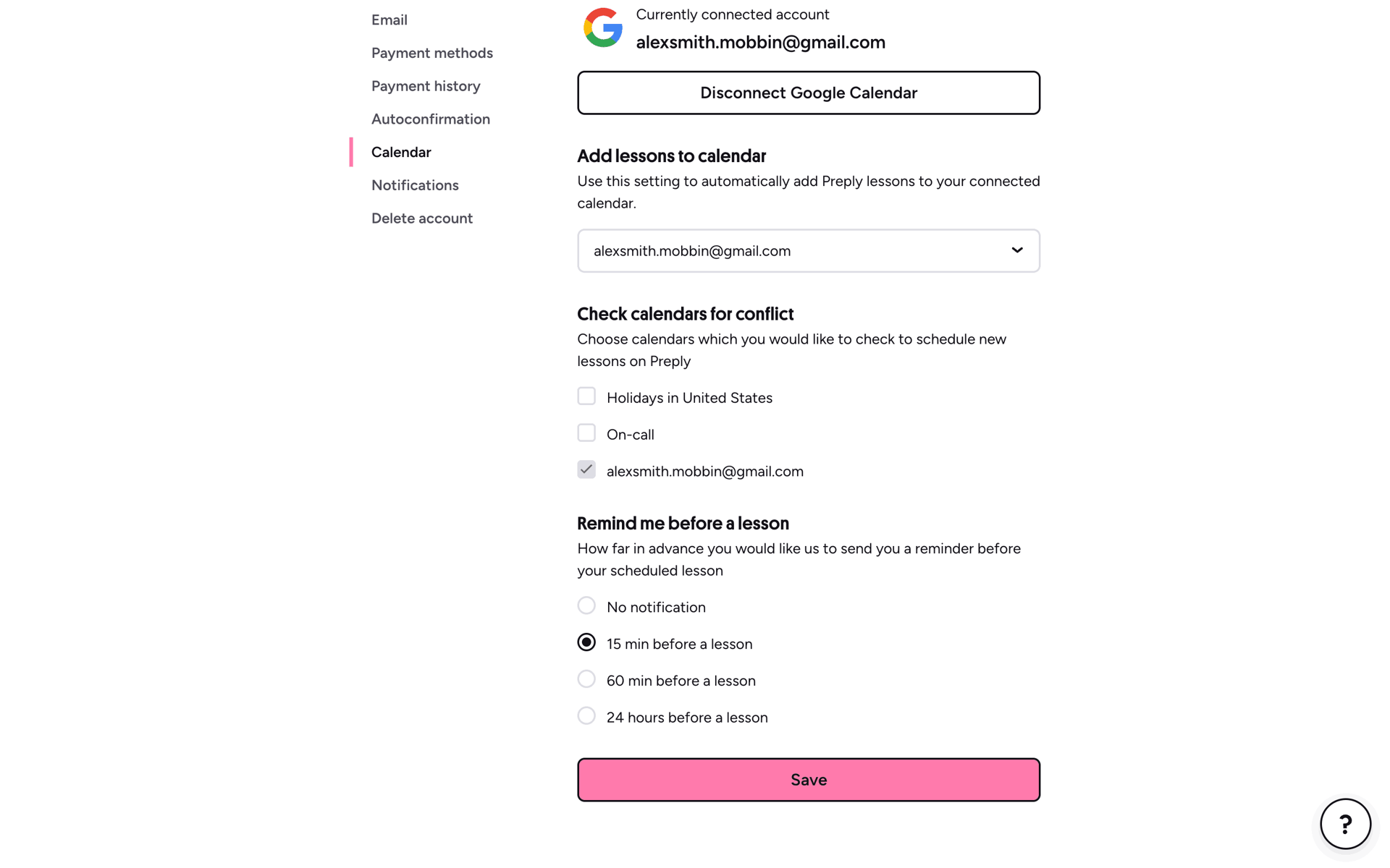 Preply Web Education interface screenshot 15