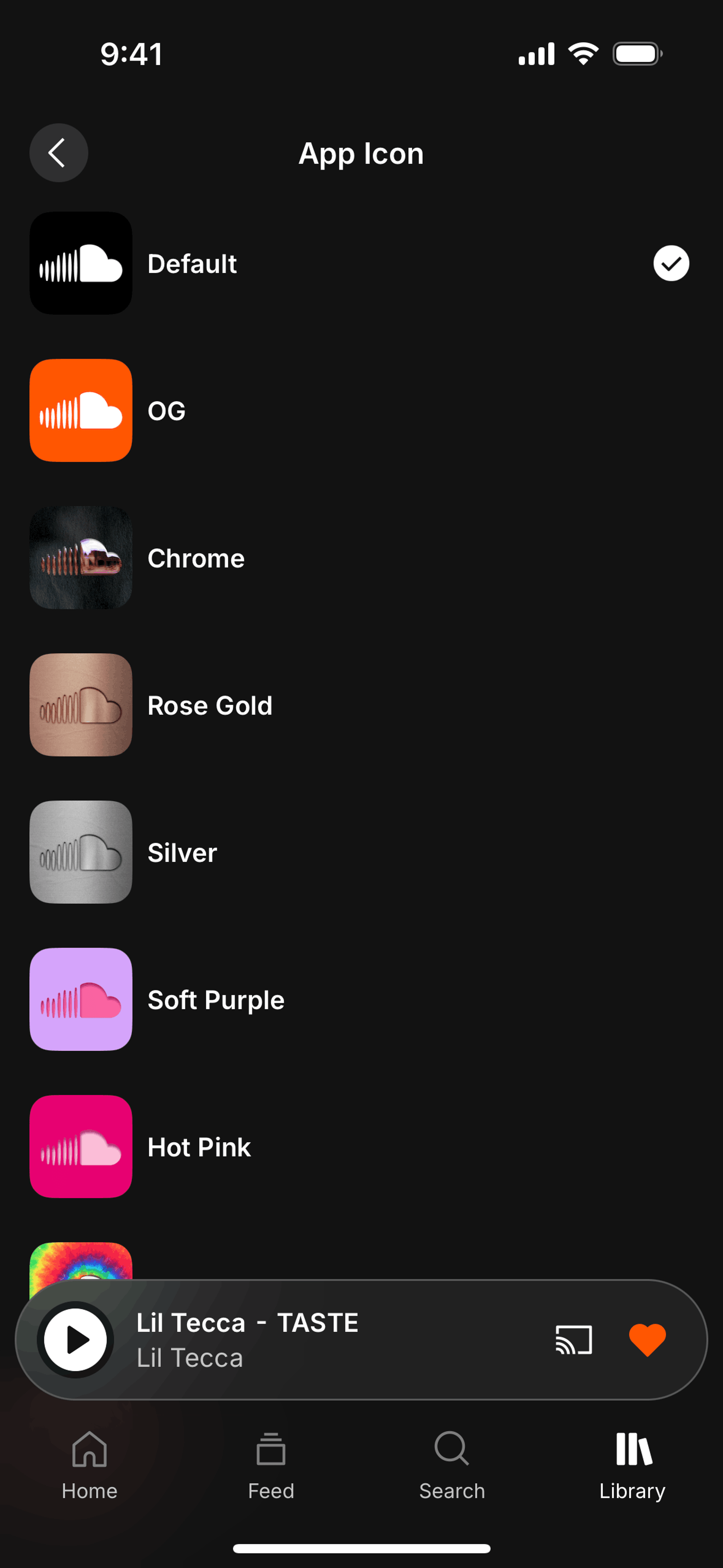 SoundCloud iOS Music & Audio interface screenshot 20