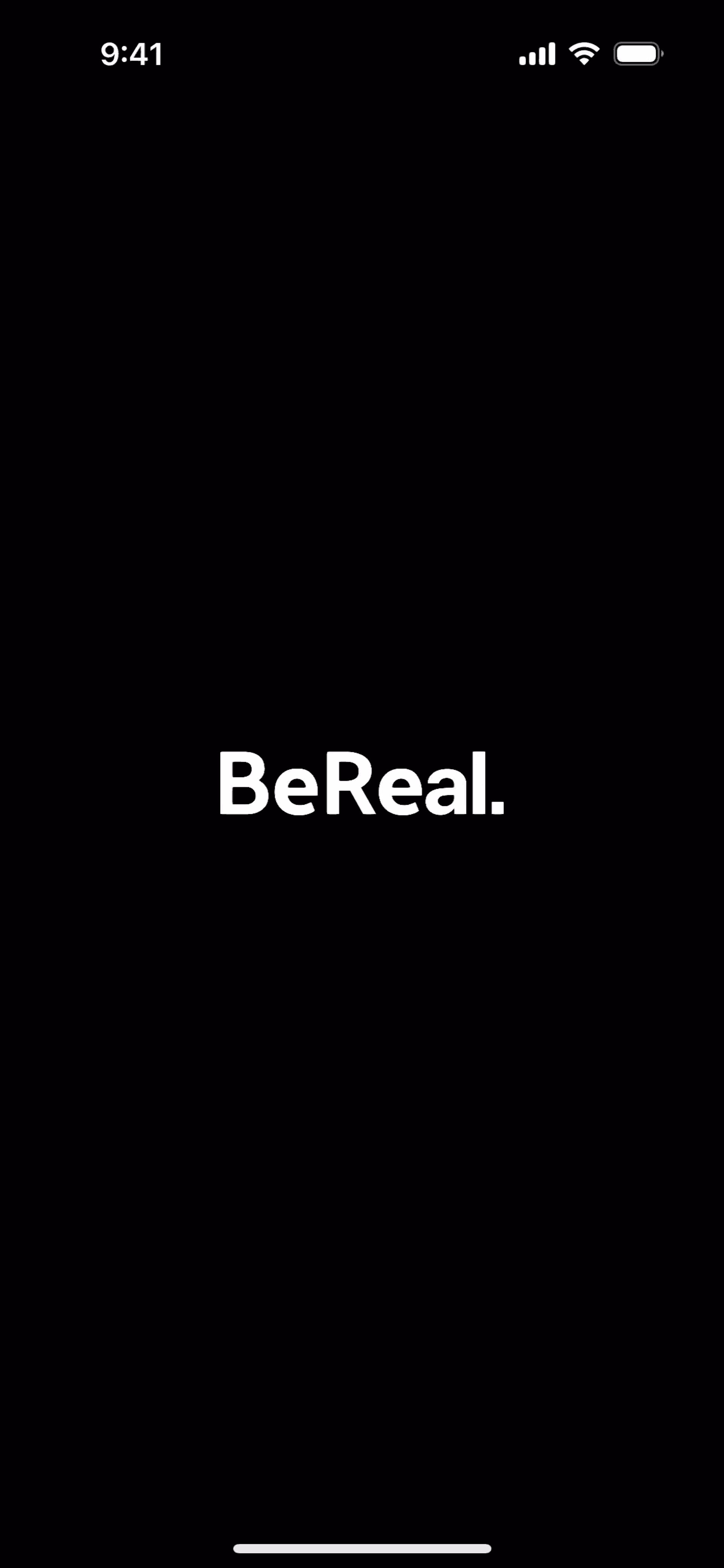 BeReal. iOS Photo & Video interface screenshot 4
