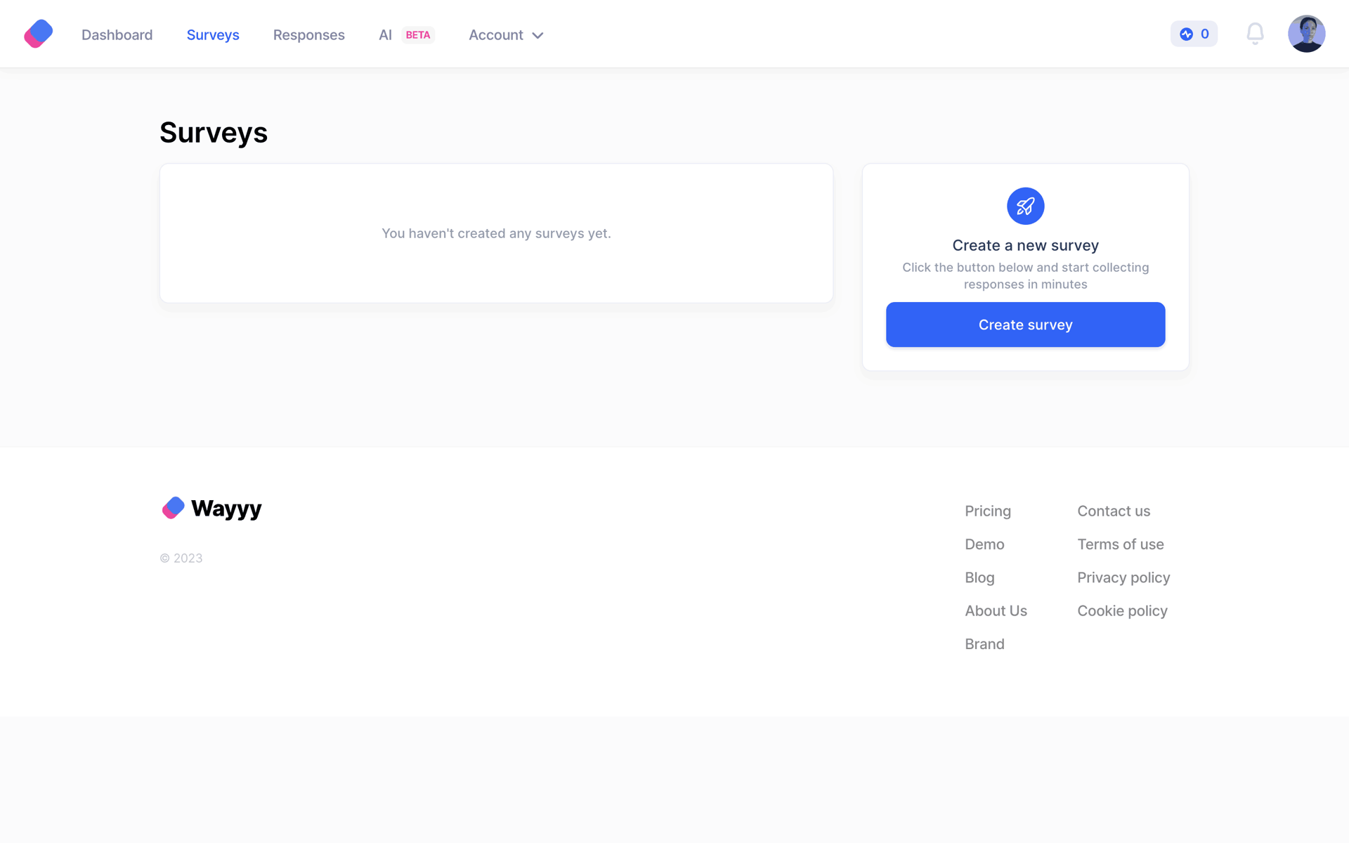 Wayyy Web AI interface screenshot 6