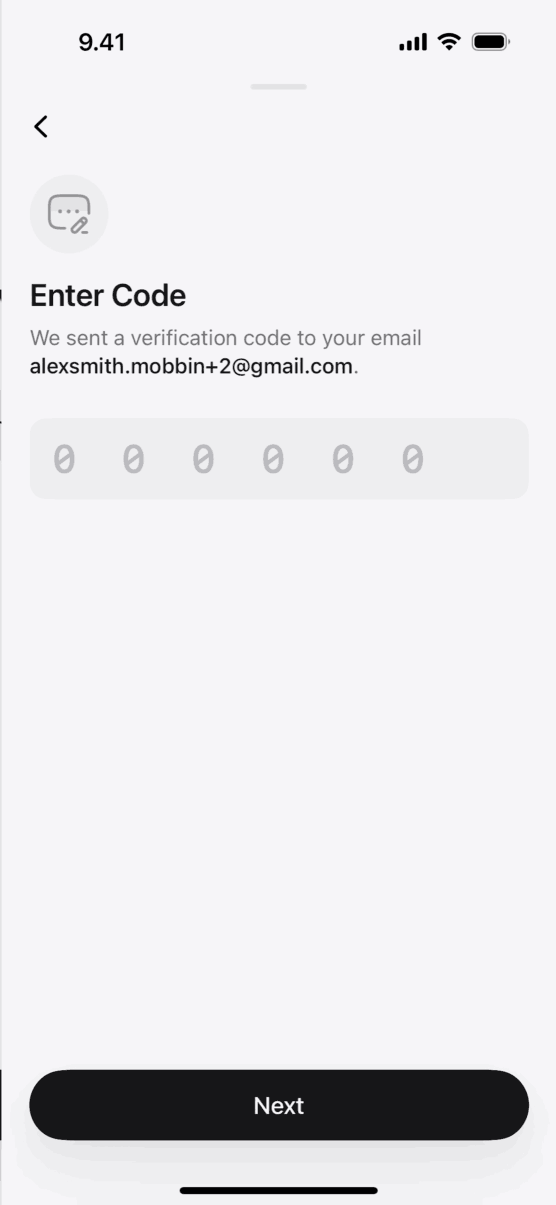 Lifestyle app screen 4