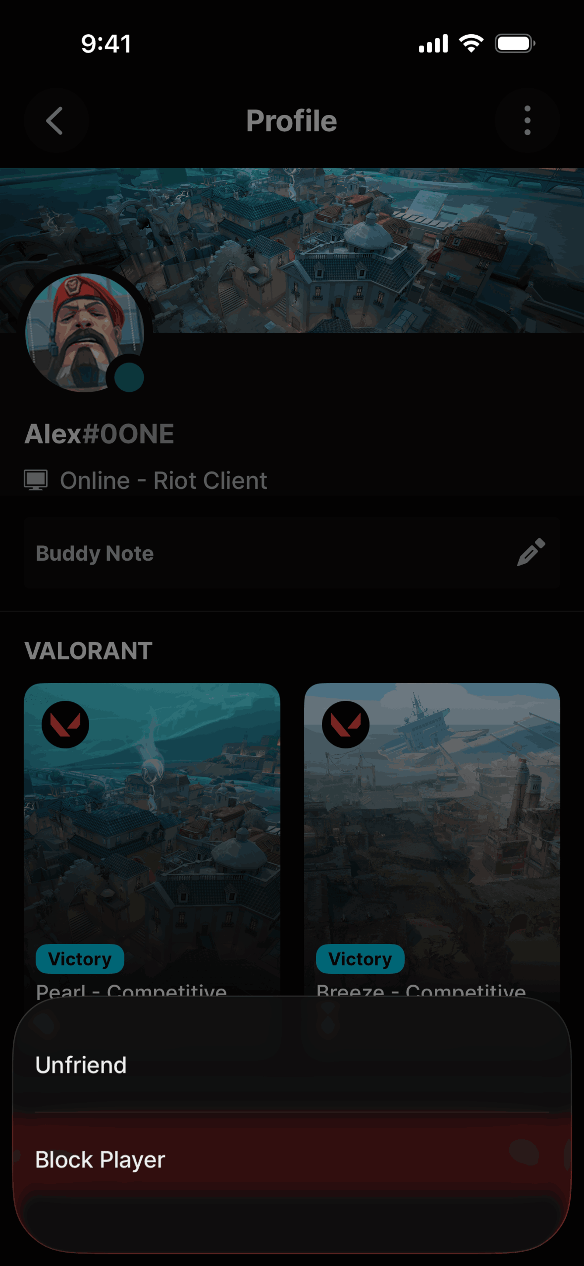 Riot Mobile iOS Entertainment interface screenshot 24