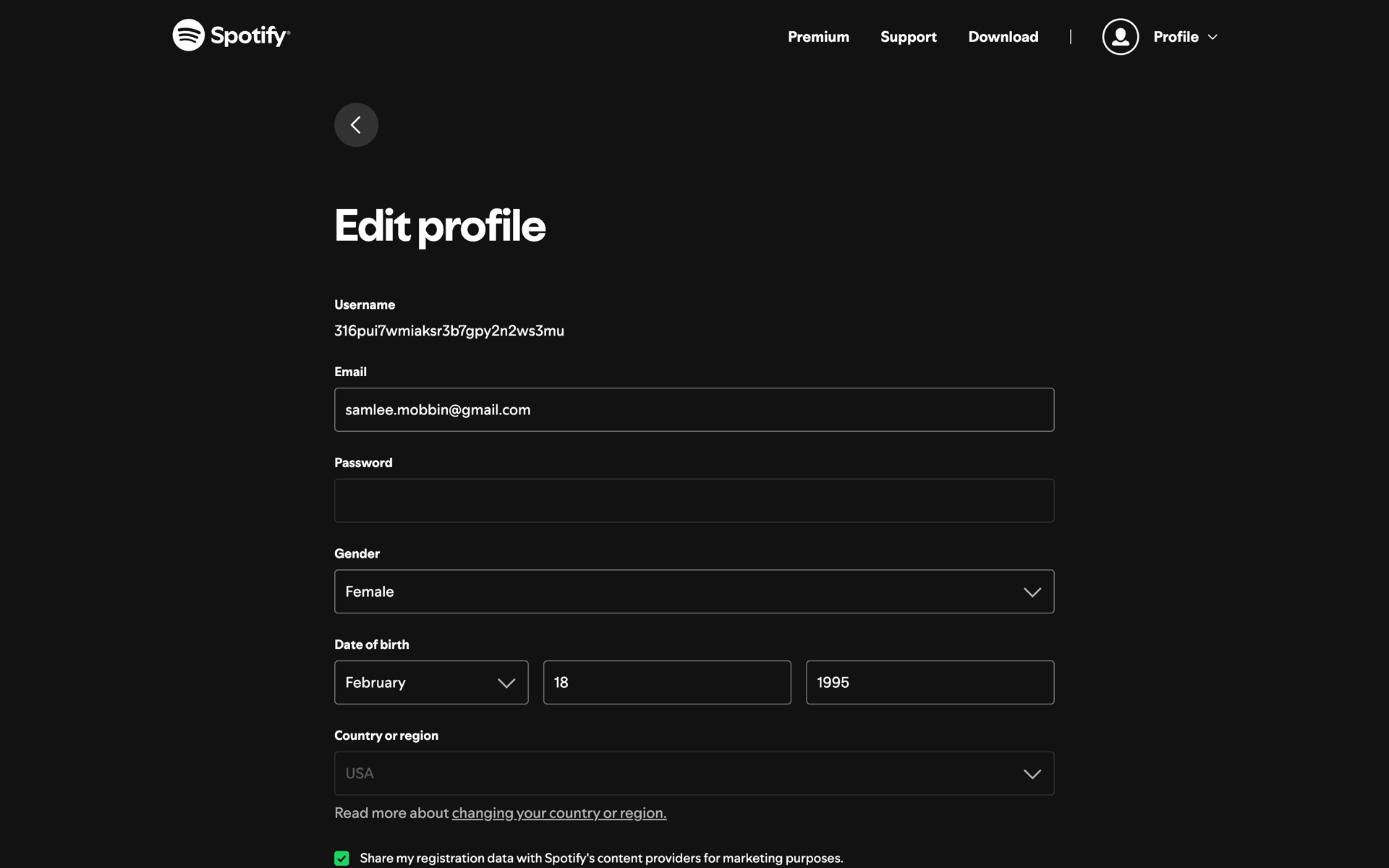 Spotify Web Music & Audio interface screenshot 22
