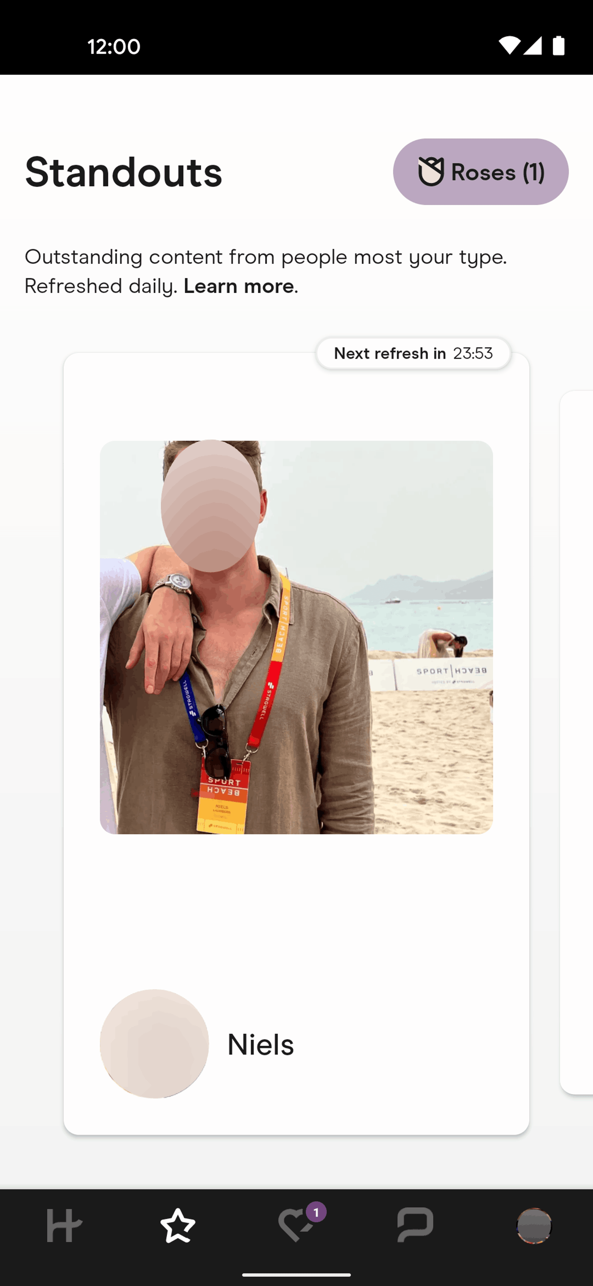 Hinge Android Lifestyle interface screenshot 5