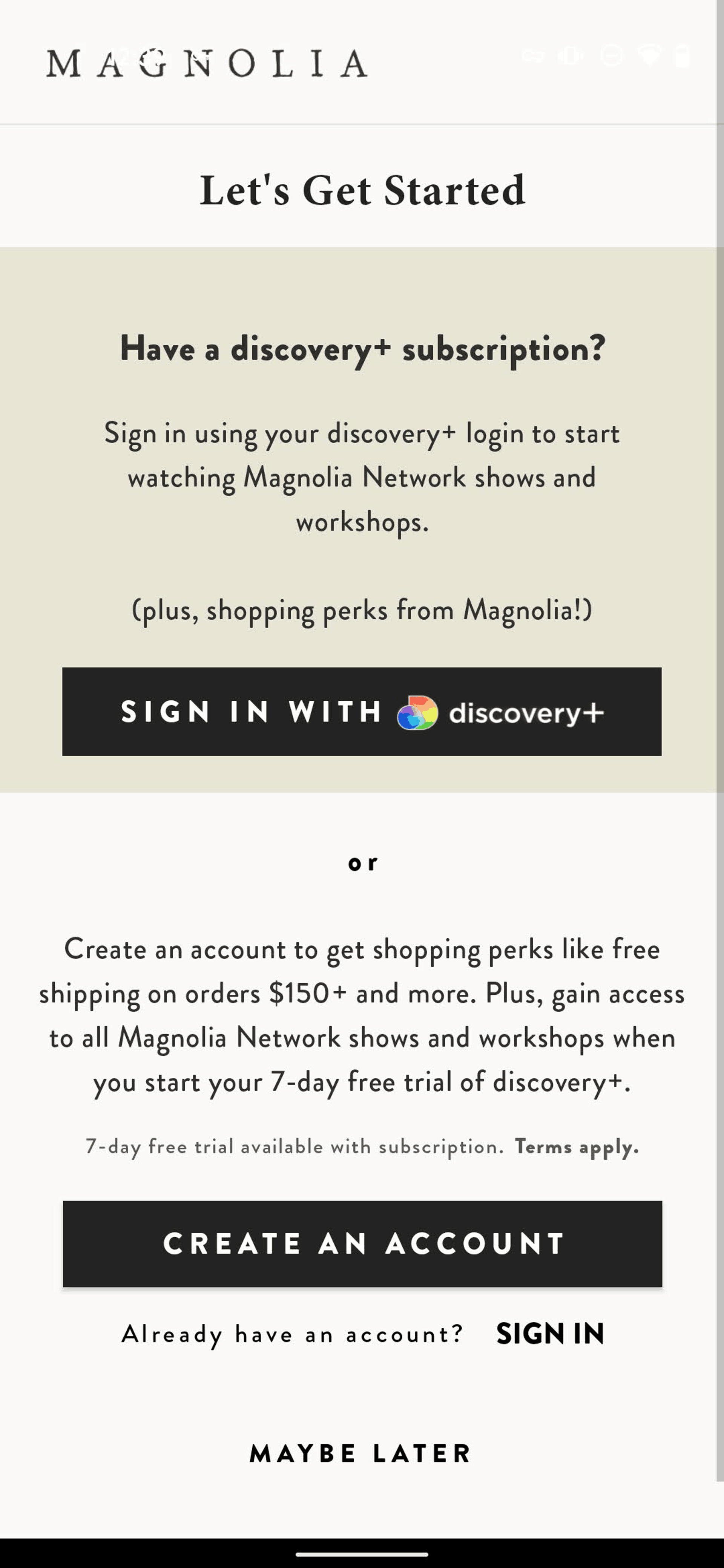 Magnolia Android Entertainment interface screenshot 11
