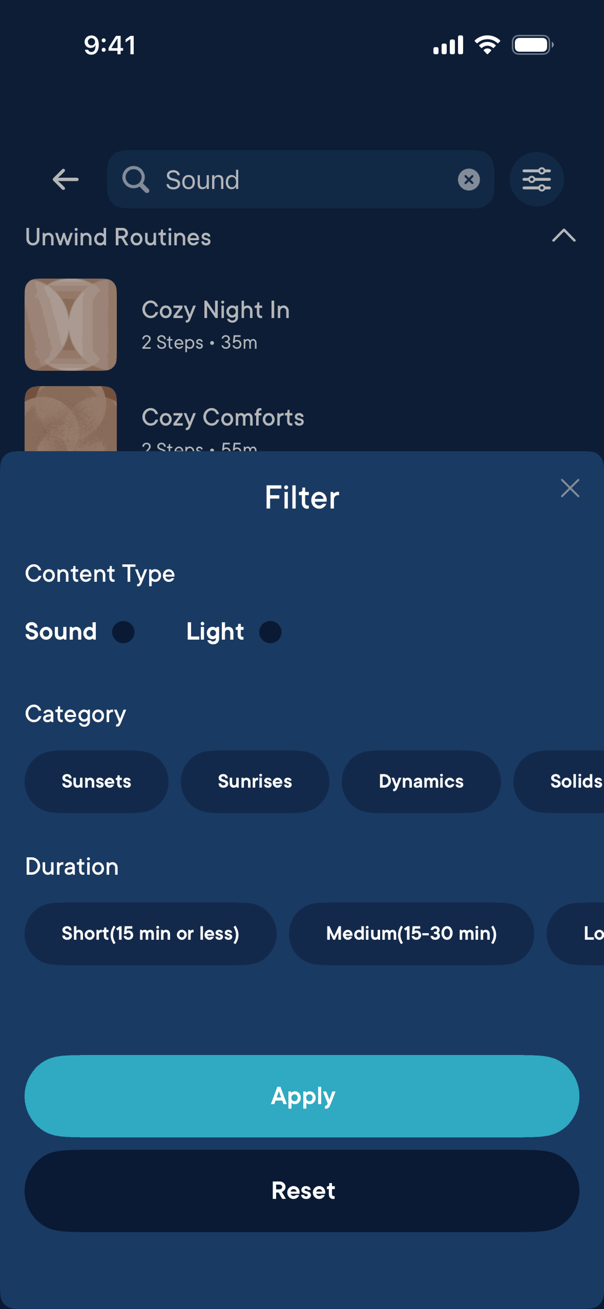 Hatch Sleep iOS Health & Fitness interface screenshot 20