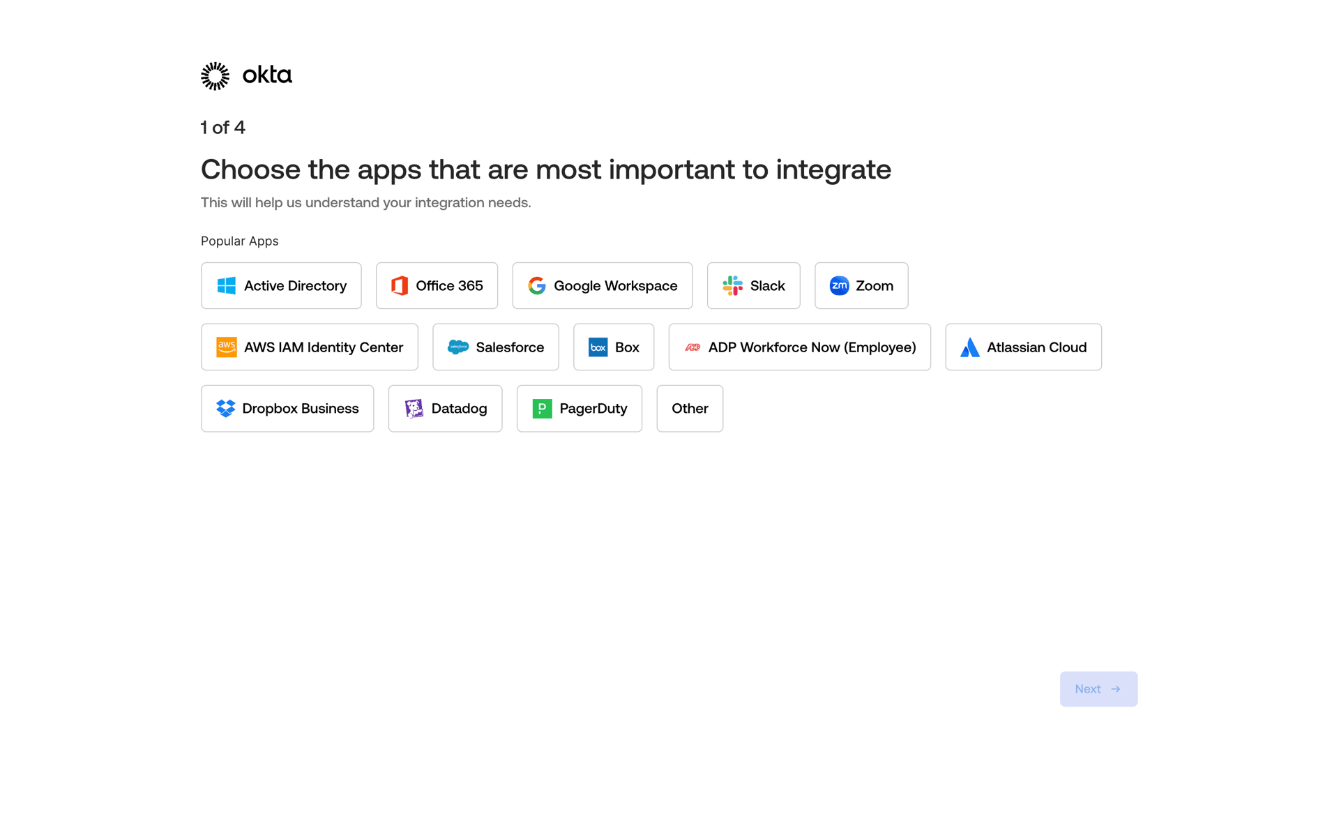 Okta Web Developer Tools interface screenshot 8