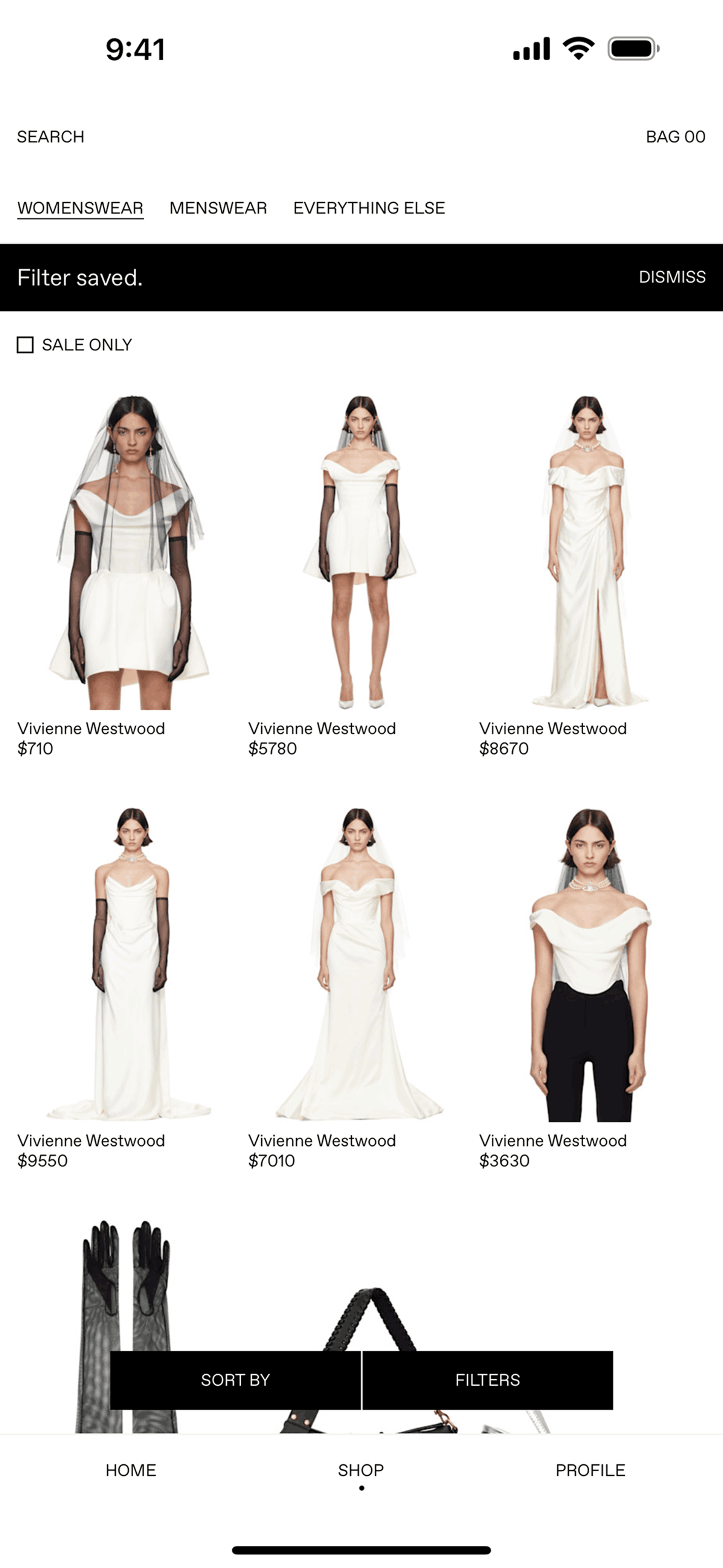 SSENSE iOS Shopping interface screenshot 20