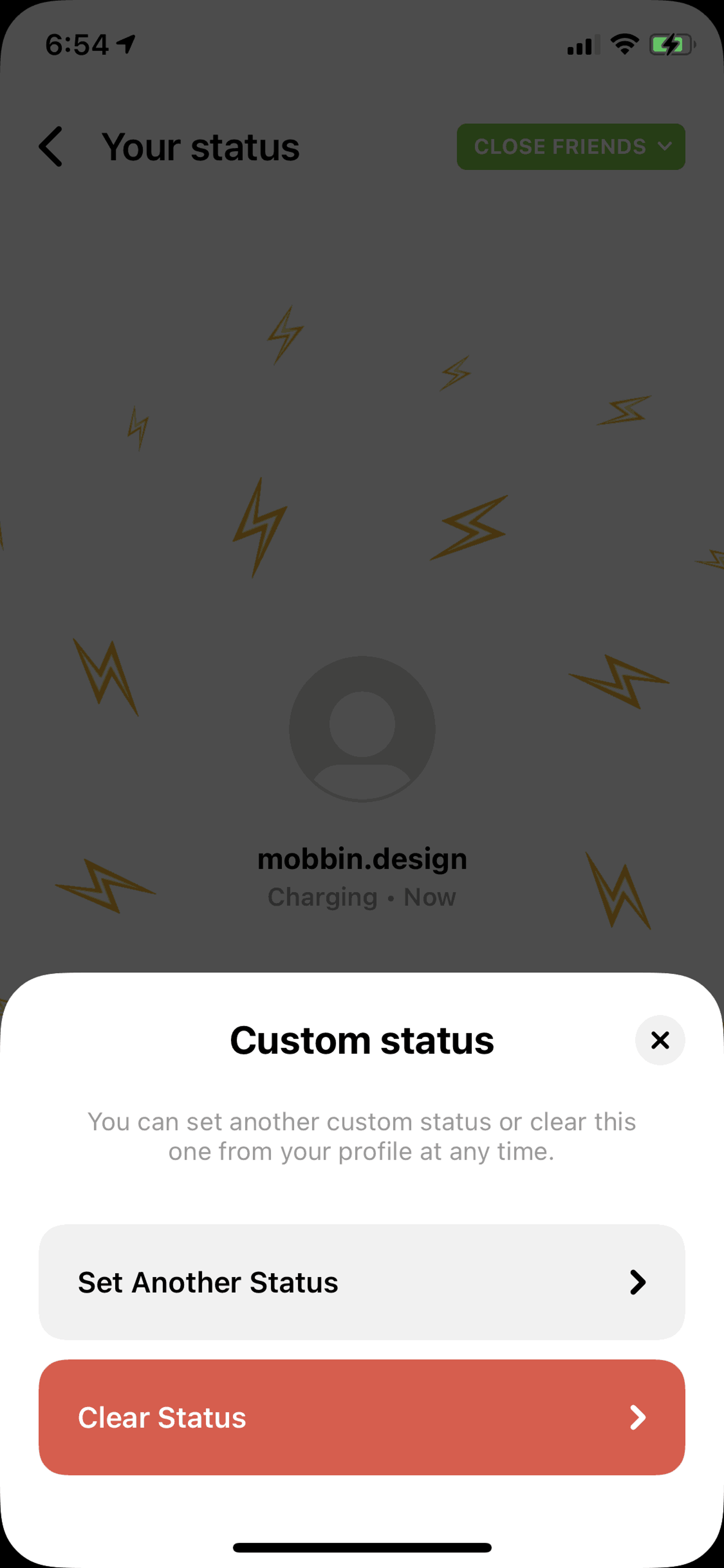 Threads iOS Photo & Video interface screenshot 19