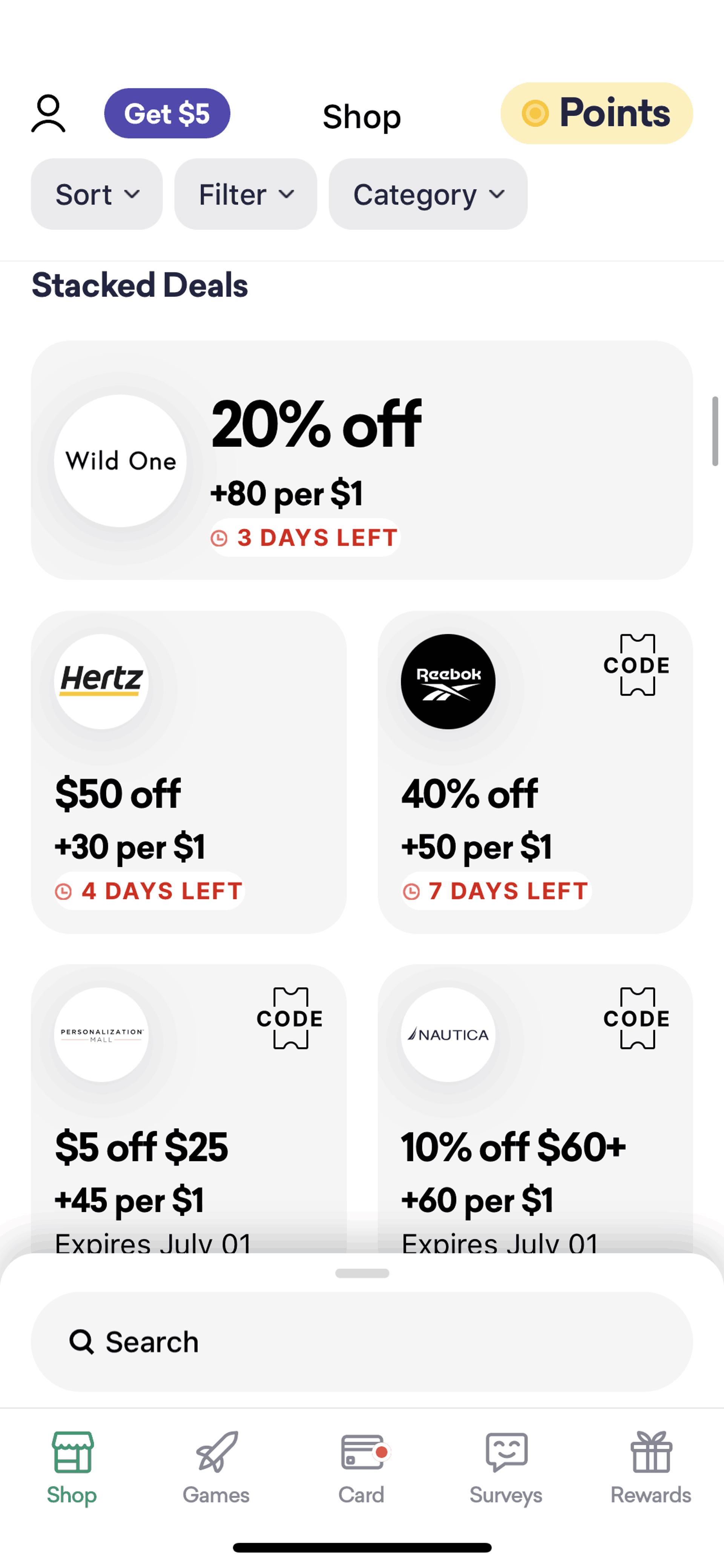 Drop iOS Lifestyle interface screenshot 19