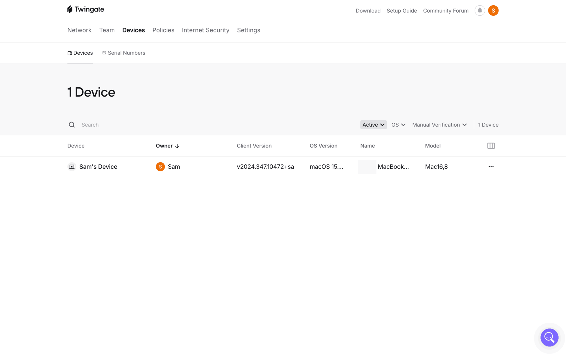 Twingate Web Developer Tools interface screenshot 23