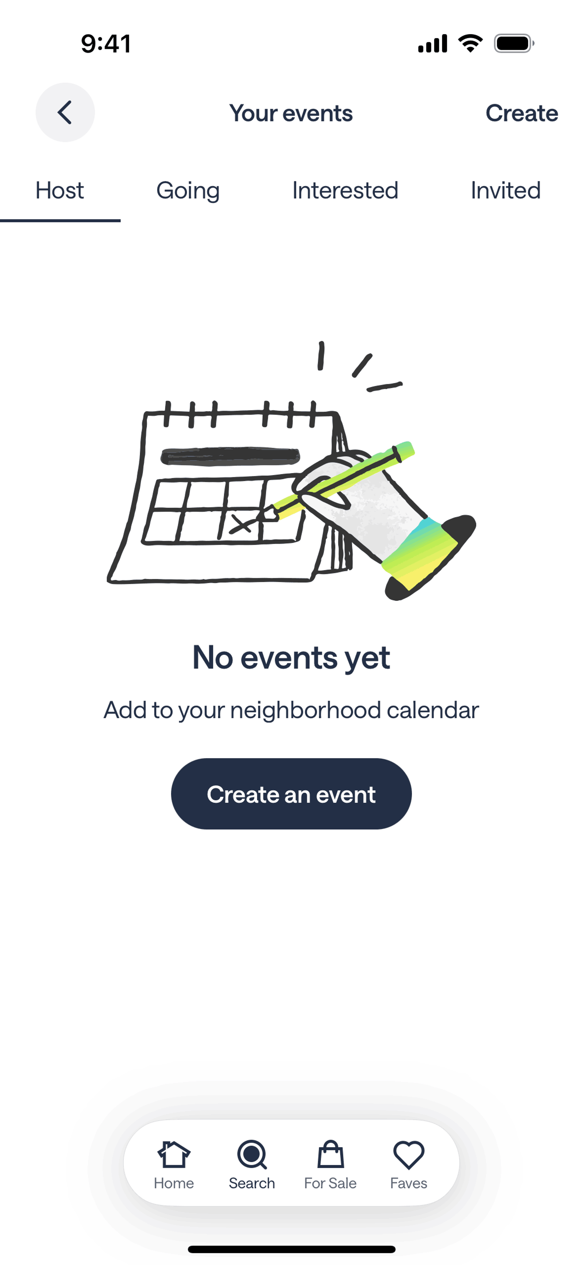 Nextdoor iOS Social Networking interface screenshot 17