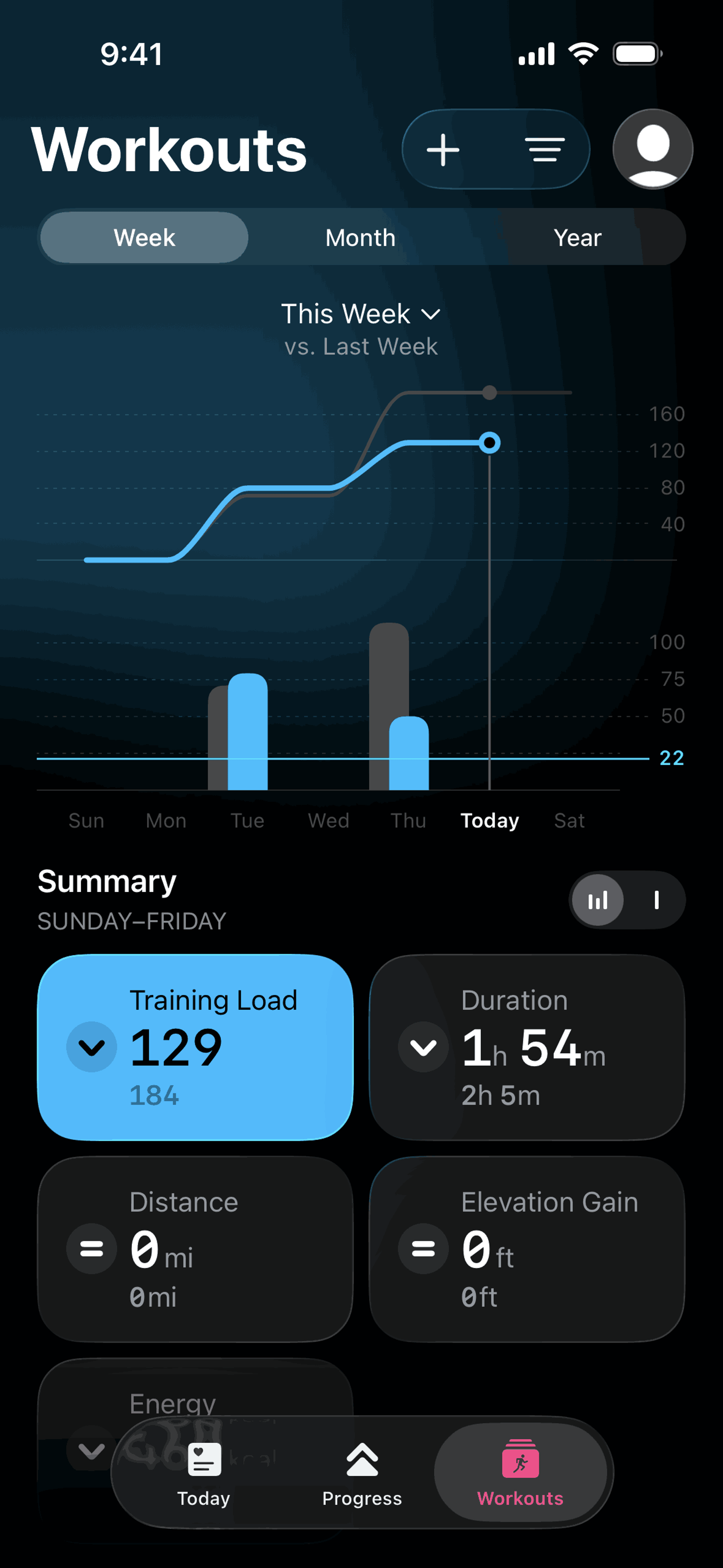 The Outsiders iOS Health & Fitness interface screenshot 14
