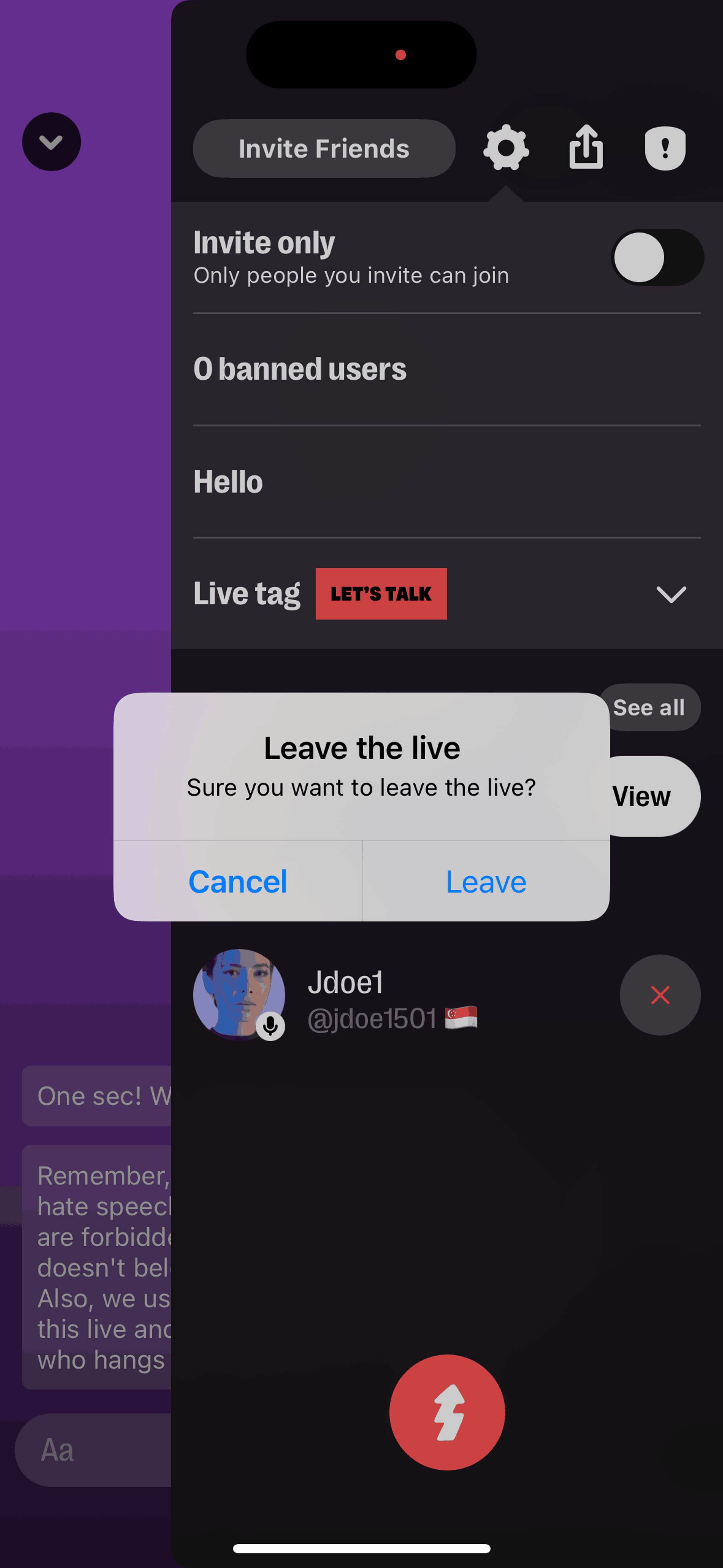 Yubo iOS Social Networking interface screenshot 8