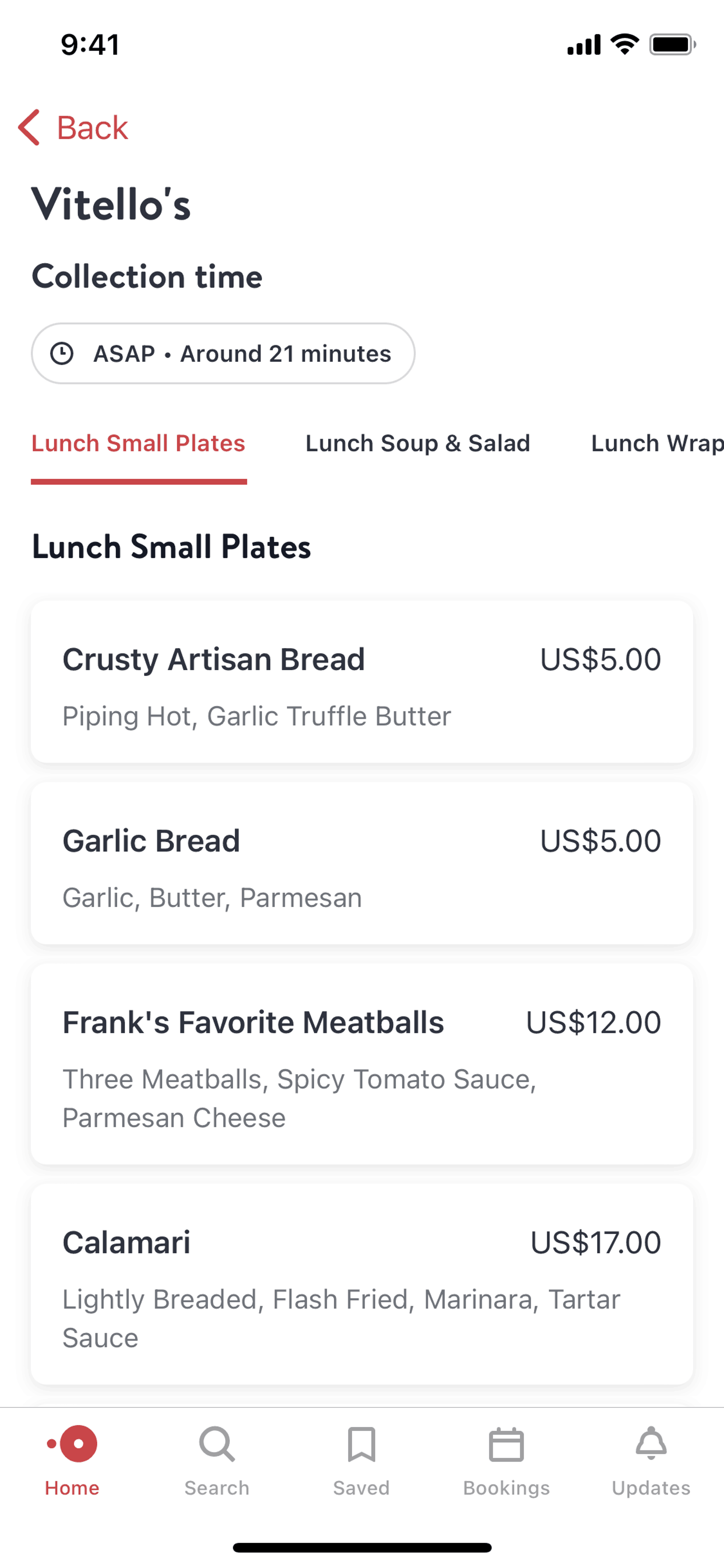 OpenTable iOS Food & Drink interface screenshot 8